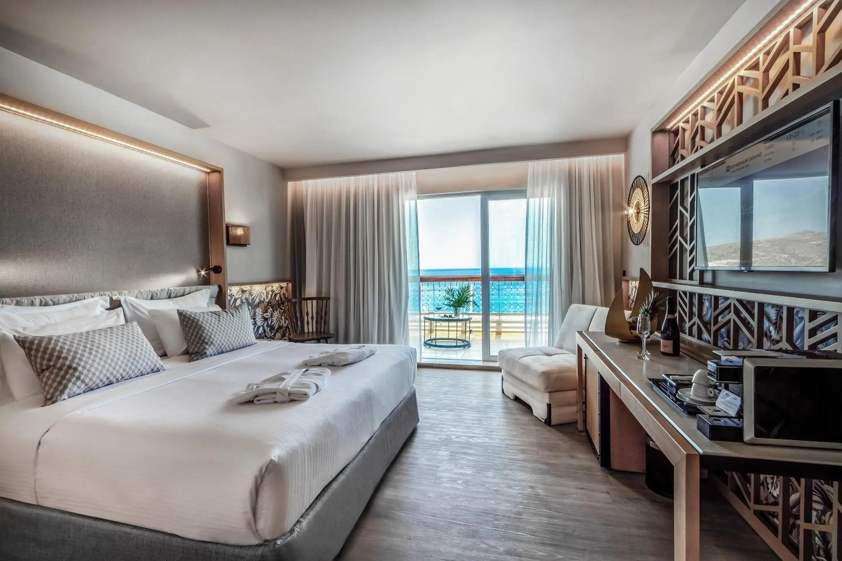Bedroom in Wyndham Grand Crete Mirabello Bay