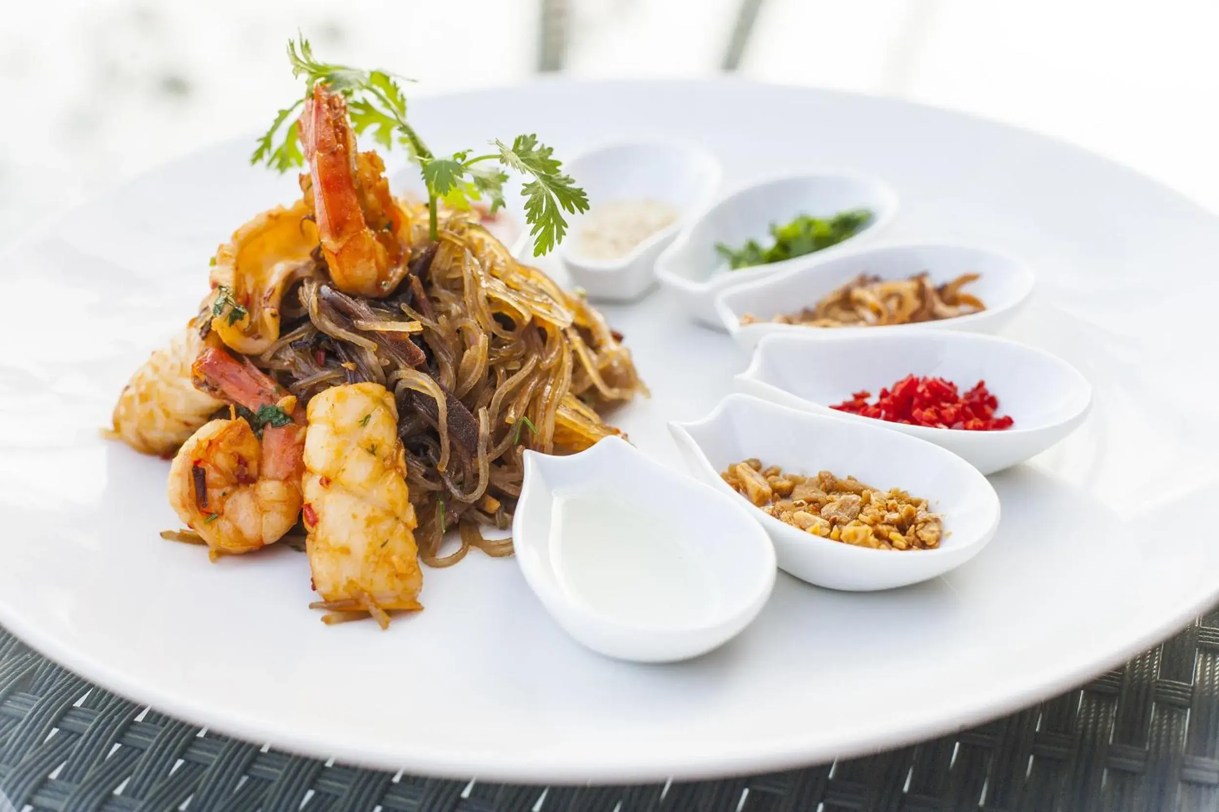 Food close-up in Aroma Beach Resort and Spa Food close-up in Aroma Beach Resort and Spa