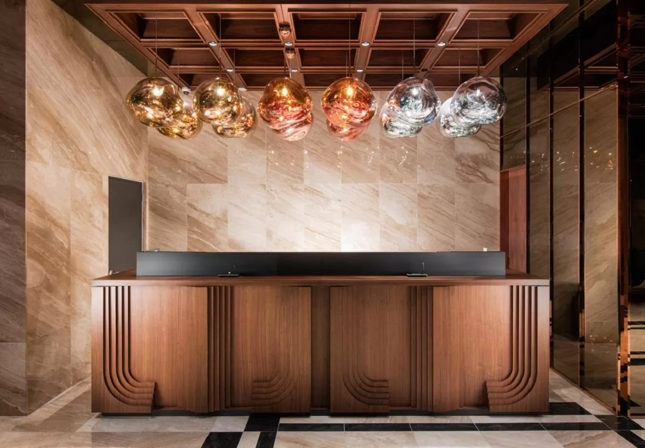 Lobby or reception in Park Marine Hotel