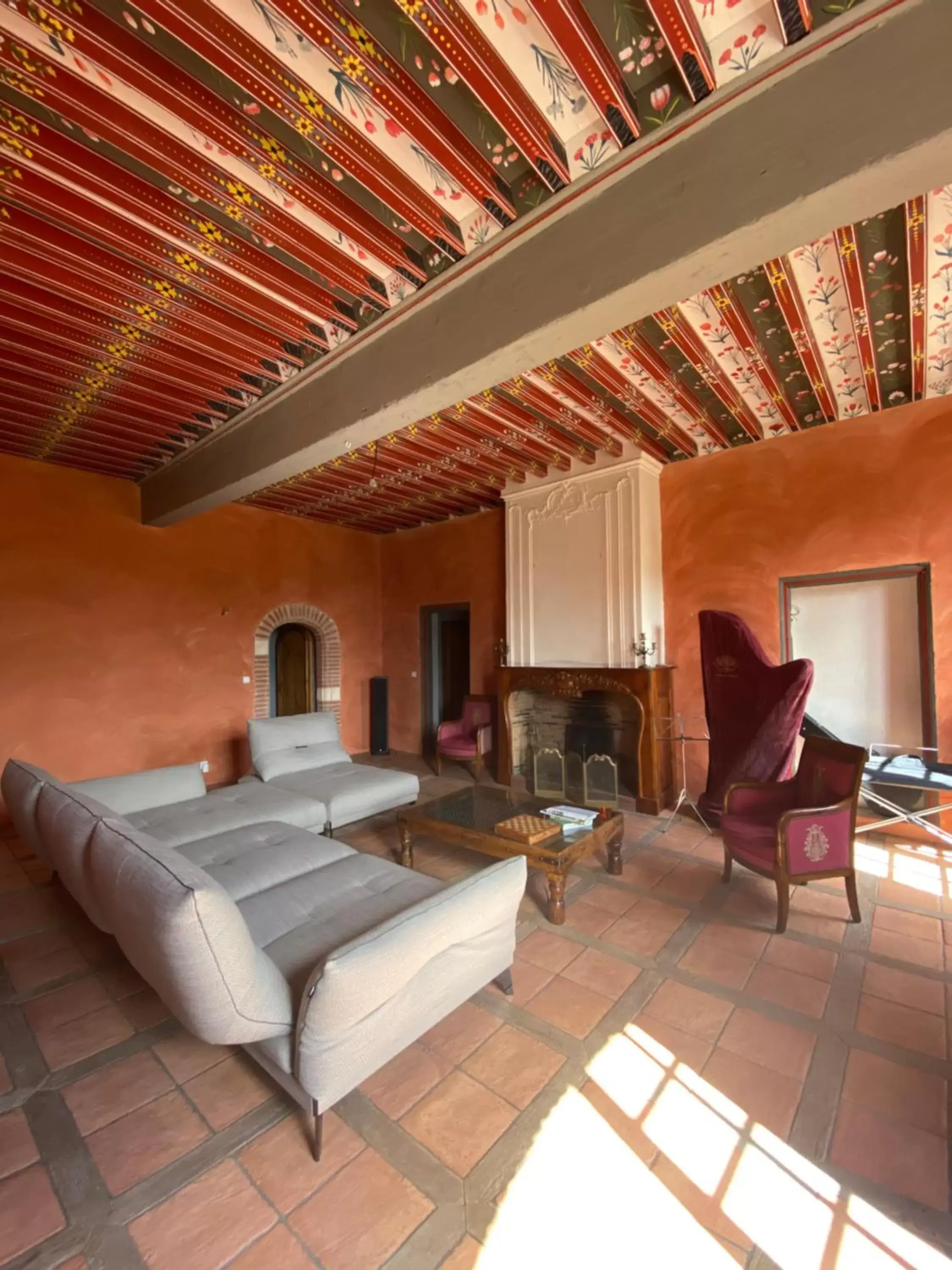 Living room, Seating Area in Manoir du Bouyssou