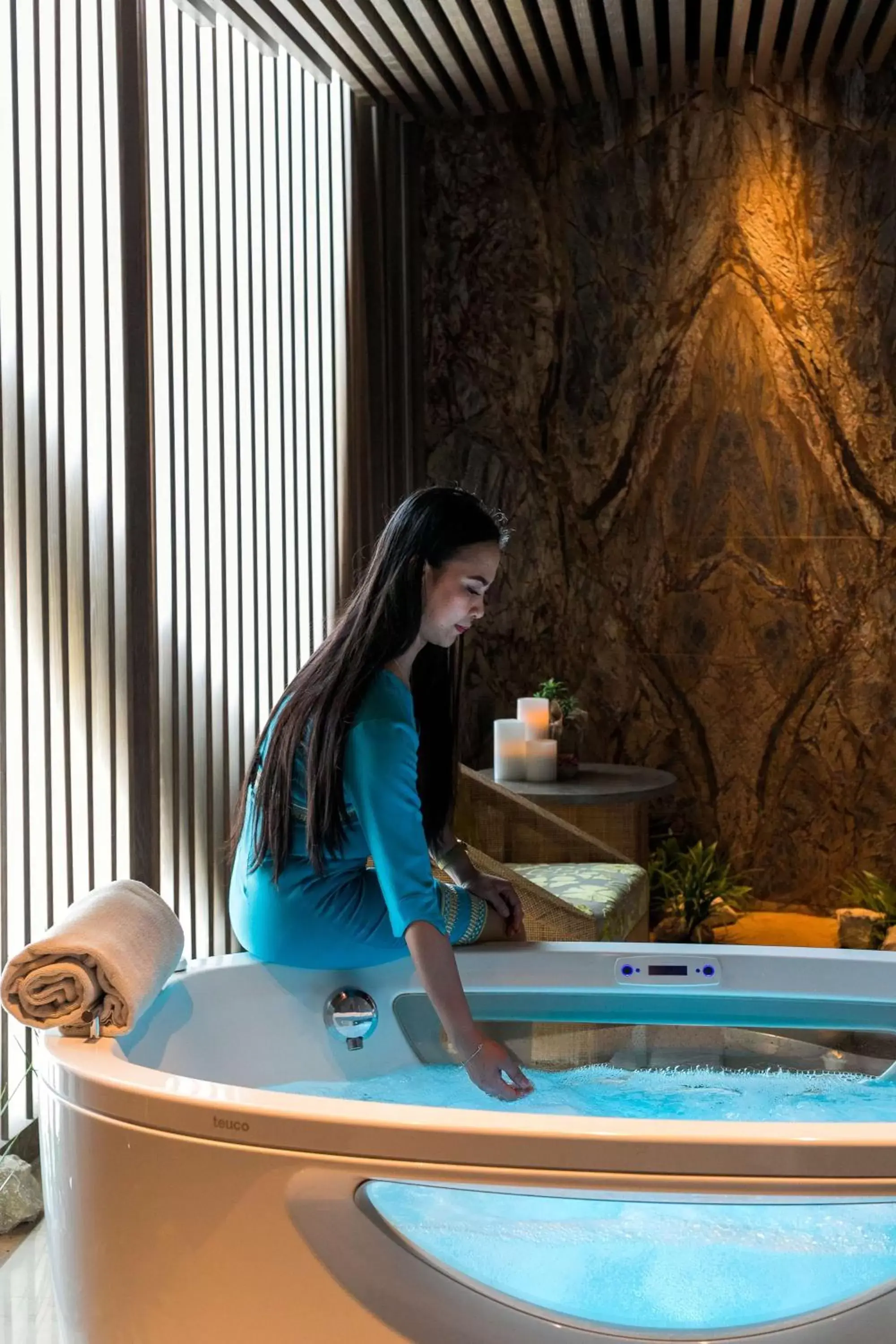 Spa and wellness centre/facilities in Andaz Capital Gate Abu Dhabi - a concept by Hyatt