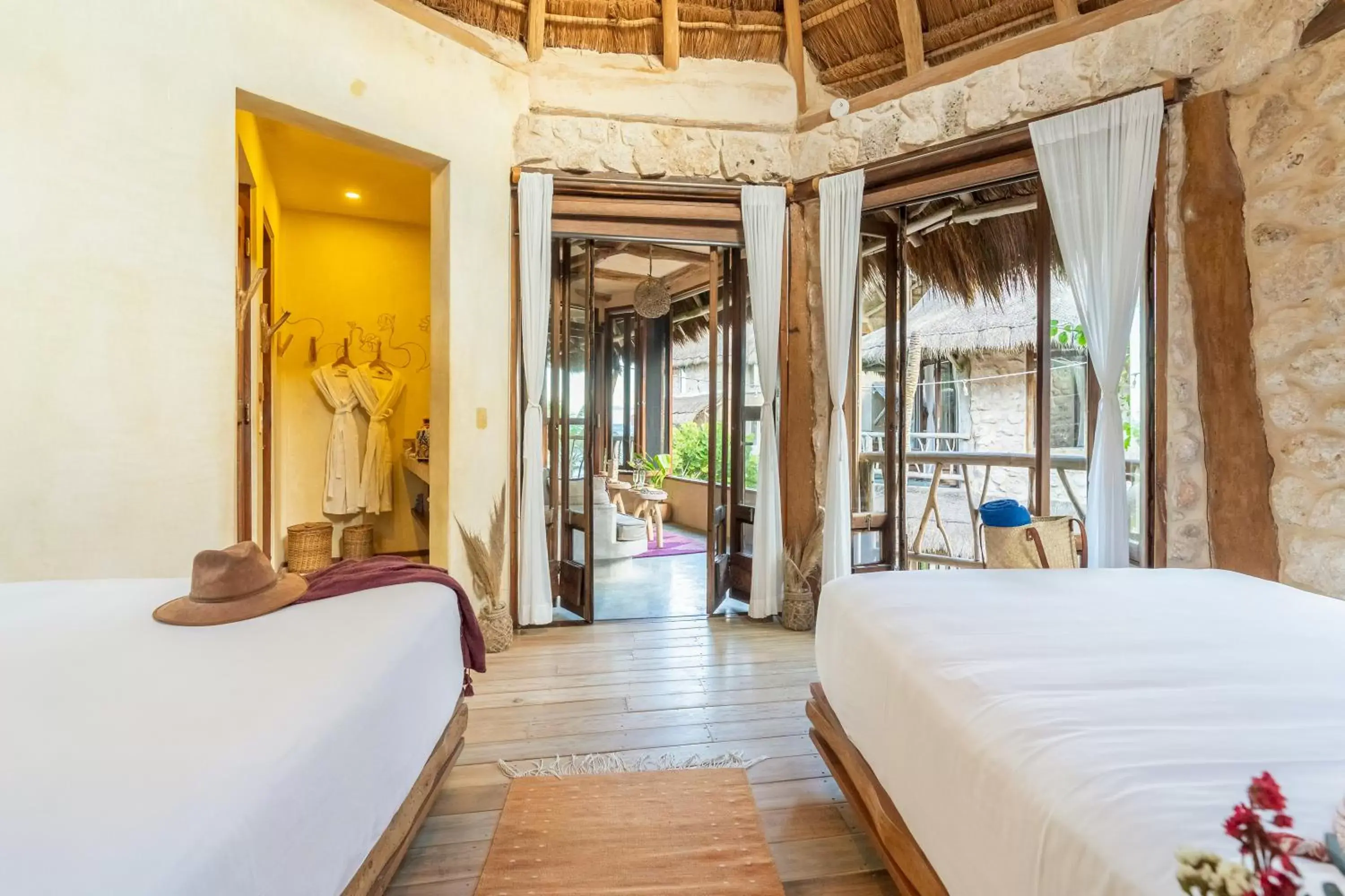 Bed in Alaya Tulum