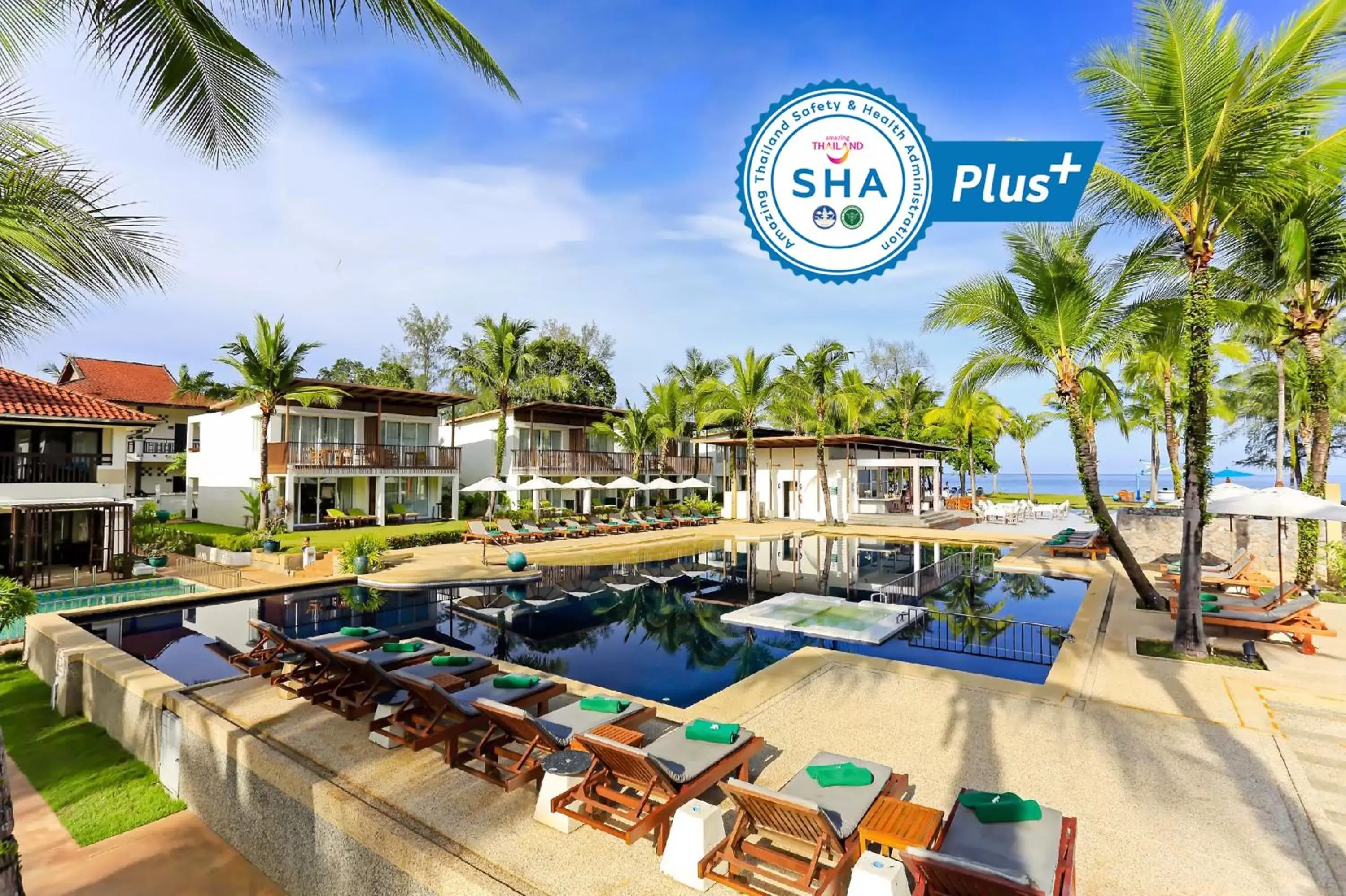 Swimming Pool in The Briza Beach Resort, Khao Lak SHA Extra Plus
