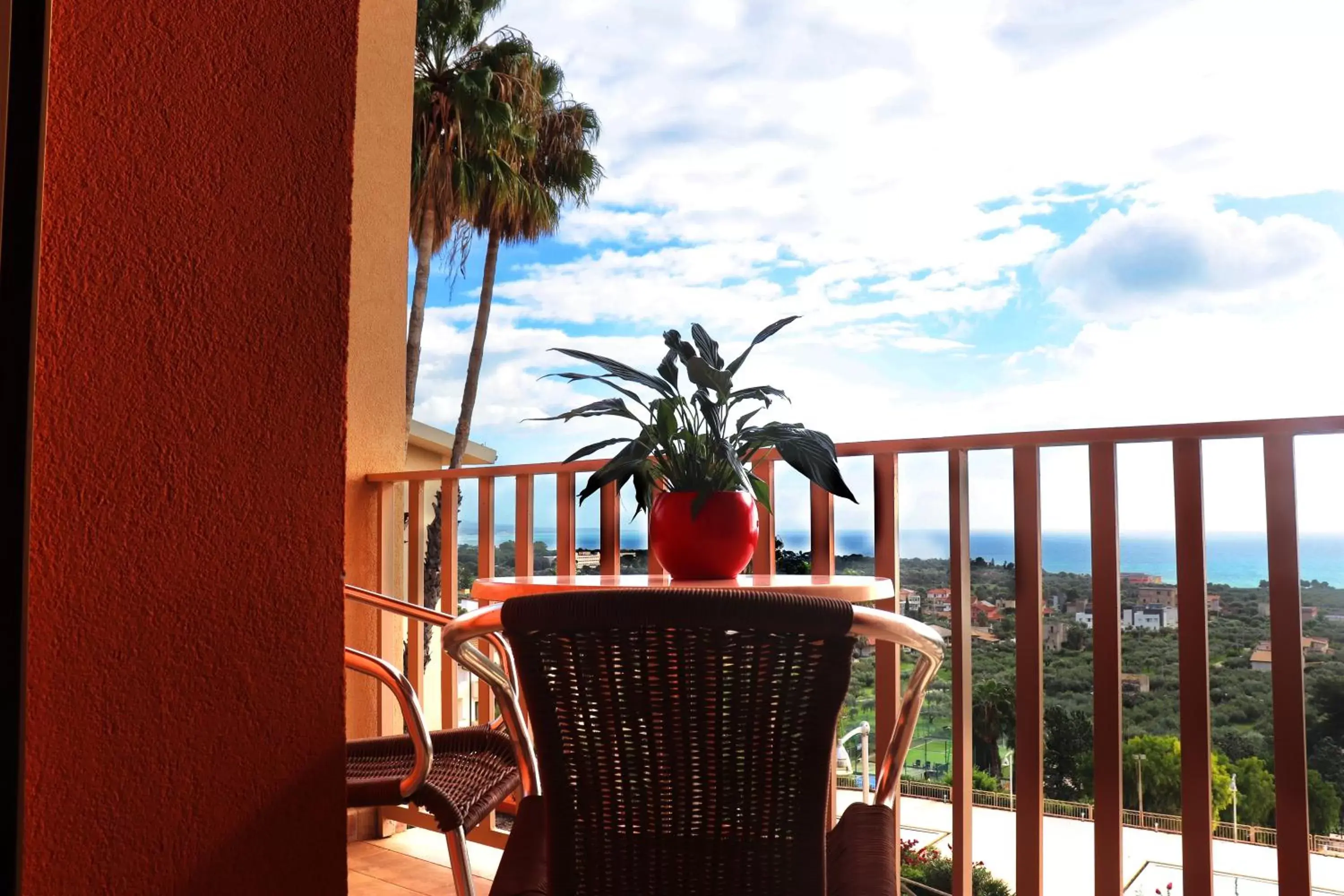 Natural landscape, Balcony/Terrace in Aparthotel Isabella