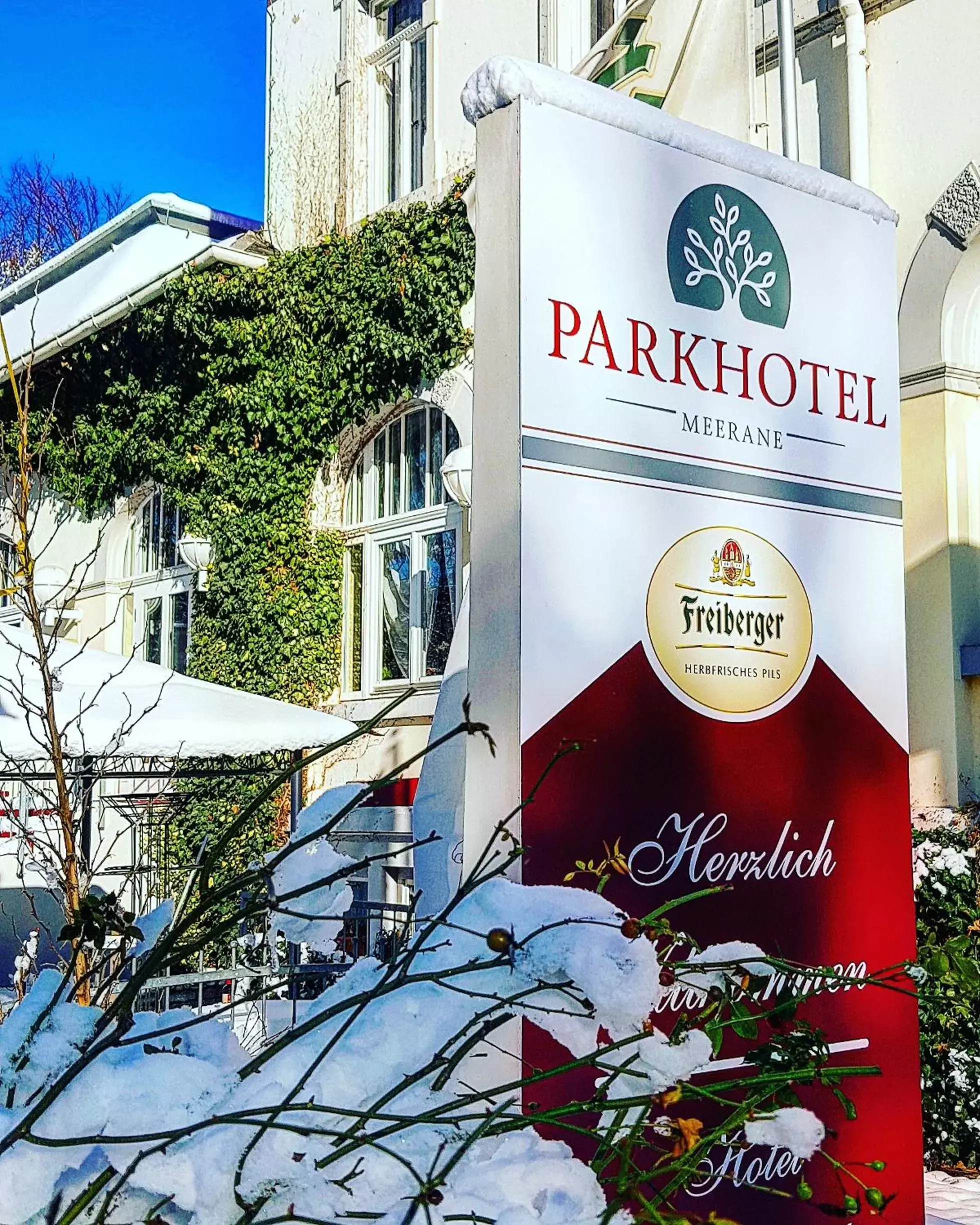 Property Logo/Sign in Parkhotel Meerane