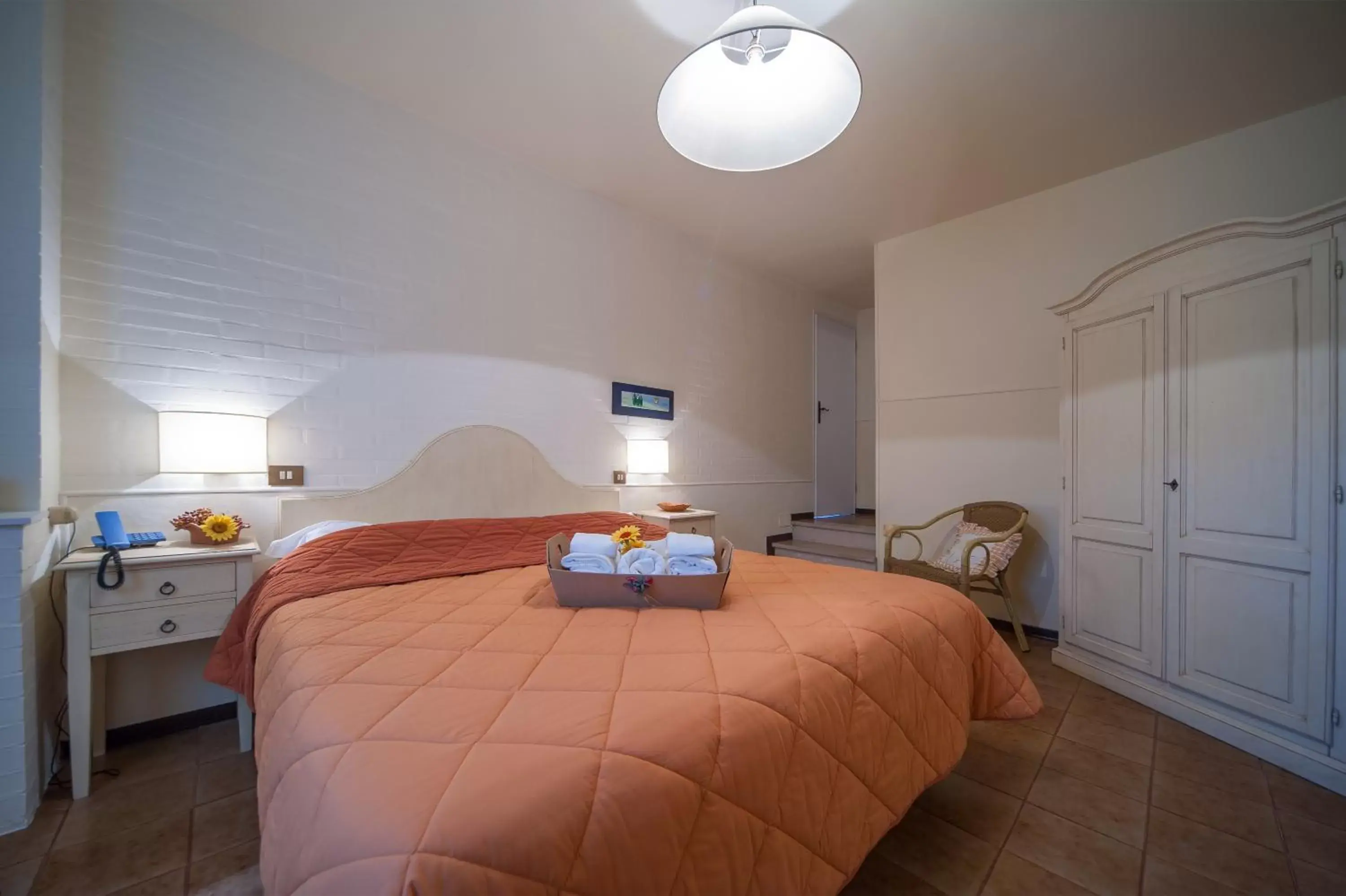 Bed in Albergo Etruria