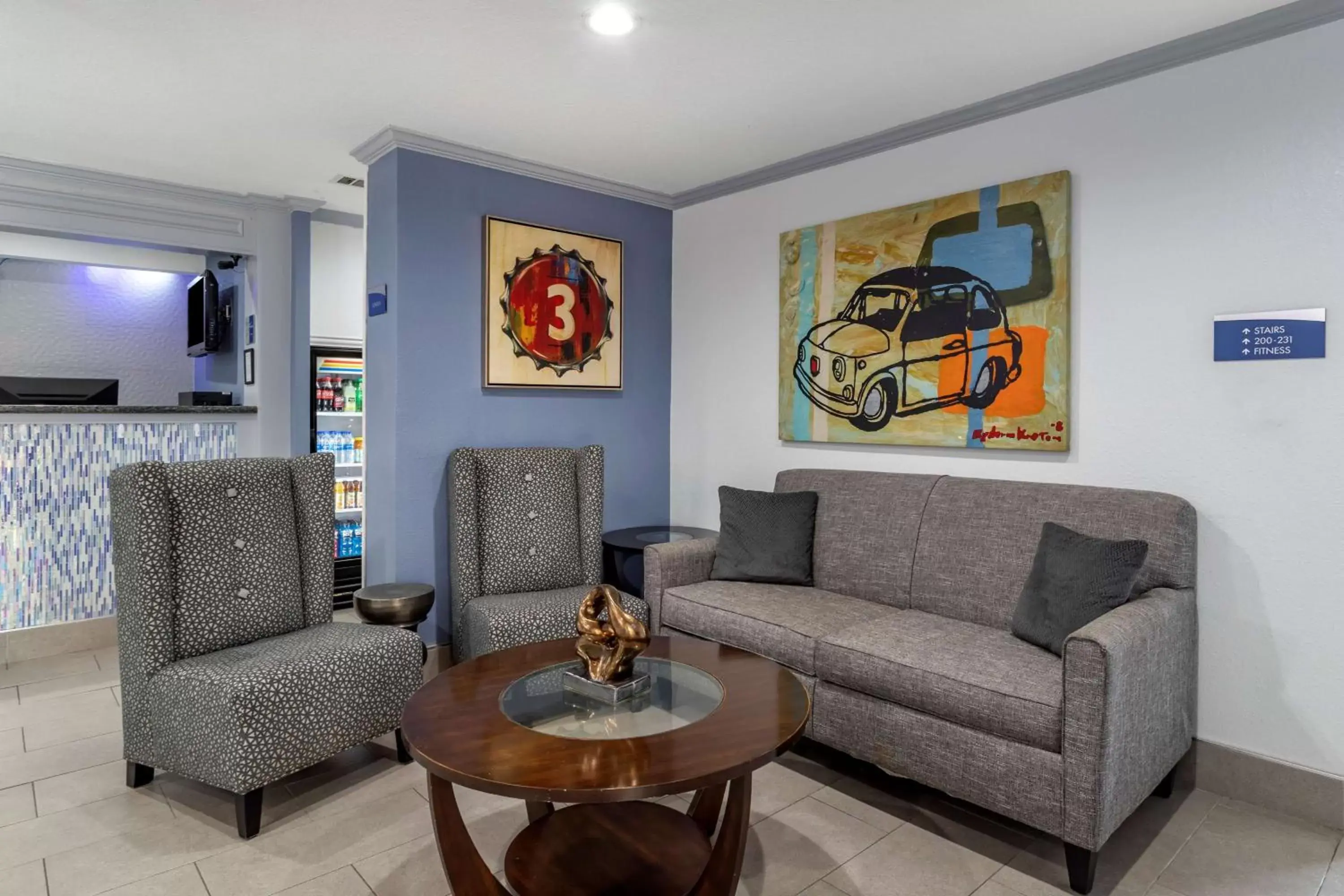 Lobby or reception in Best Western Plus Orange County Lobby or reception in Best Western Plus Orange County