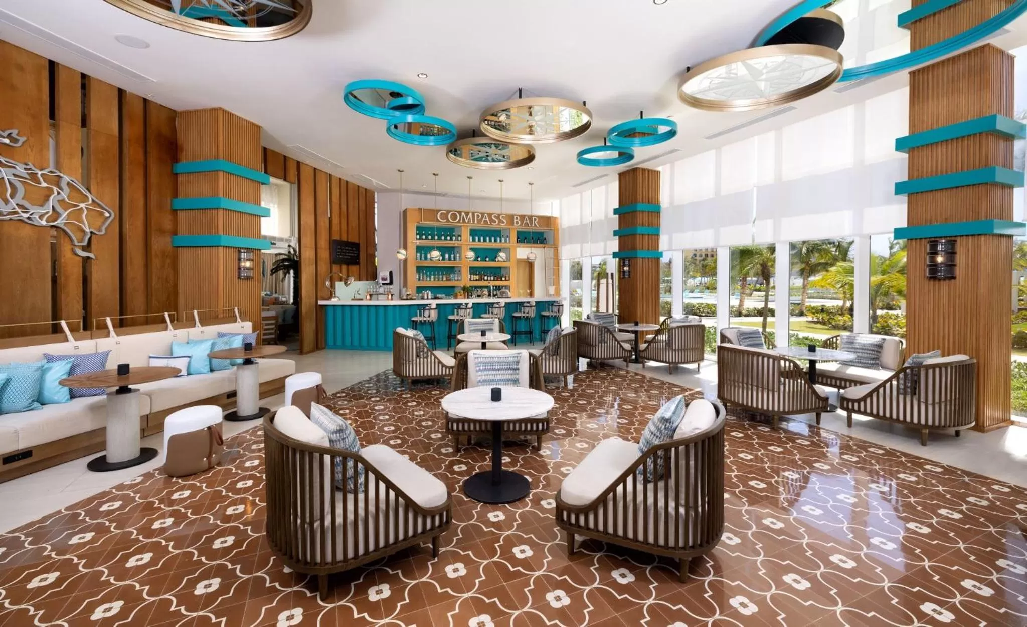 Lounge or bar in Margaritaville Beach Resort Cap Cana Wave - An All-Inclusive Experience for All