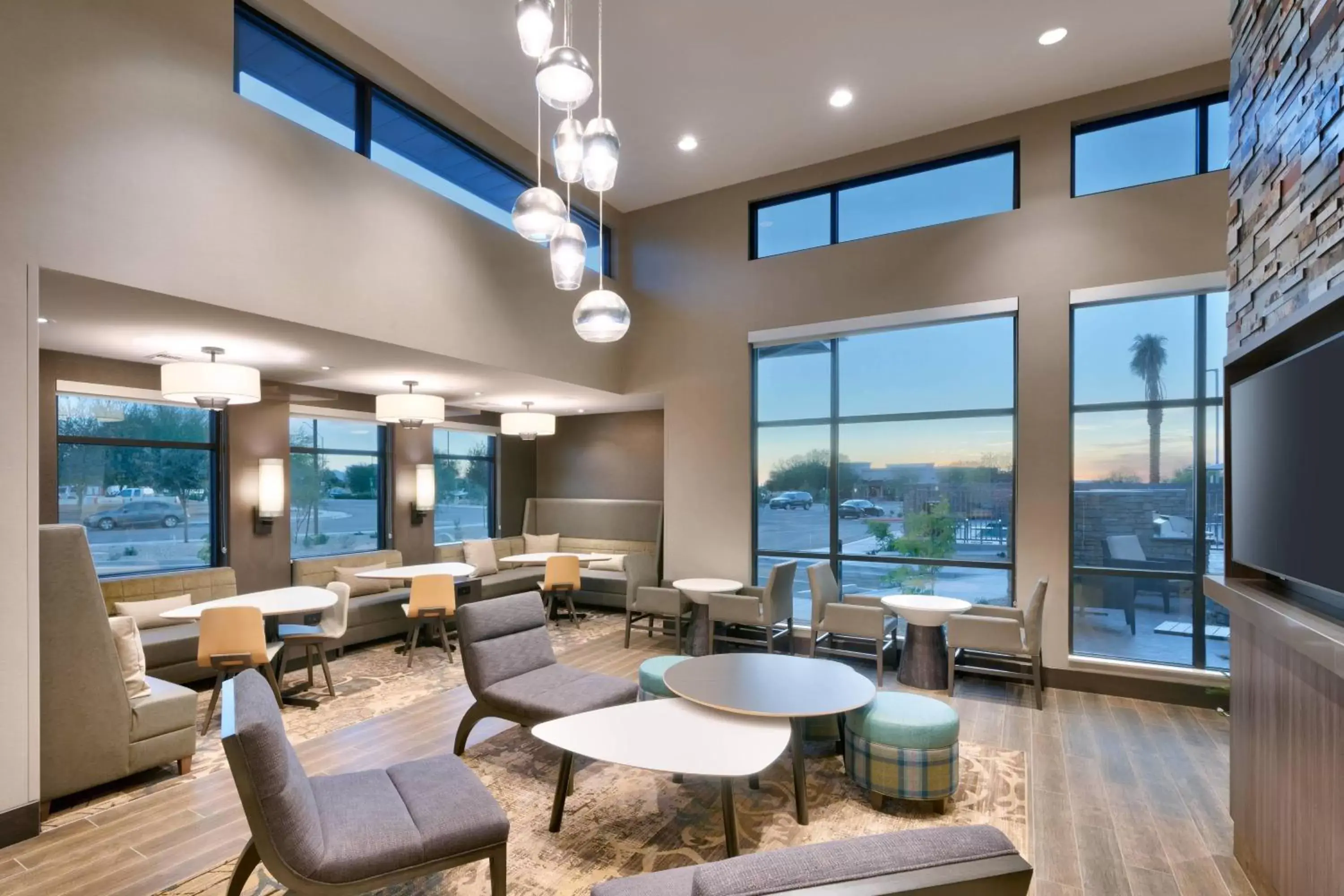 Lobby or reception, Lounge/Bar in Residence Inn by Marriott Phoenix West/Avondale