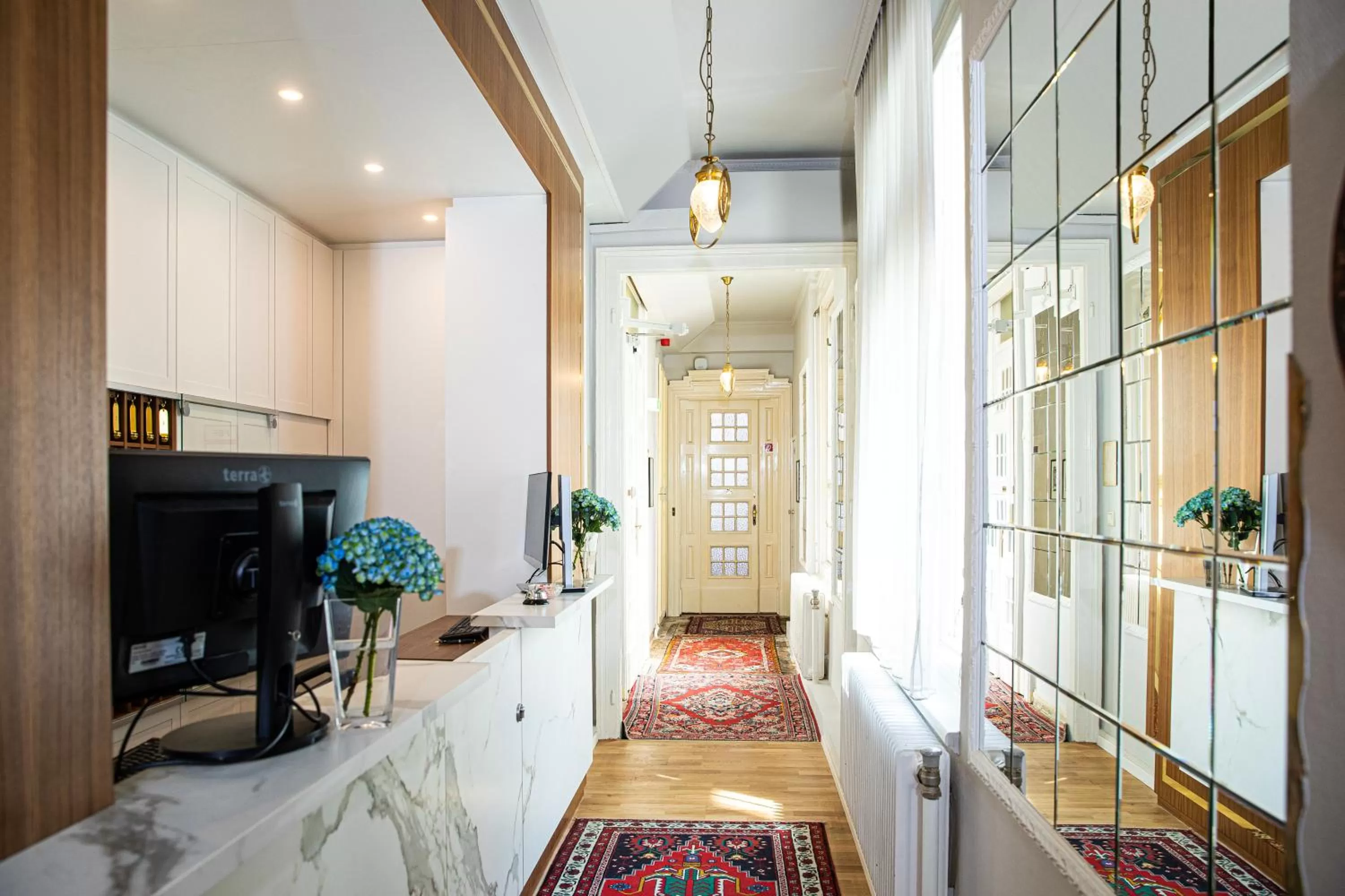 Lobby or reception in Boutique Hotel Nossek