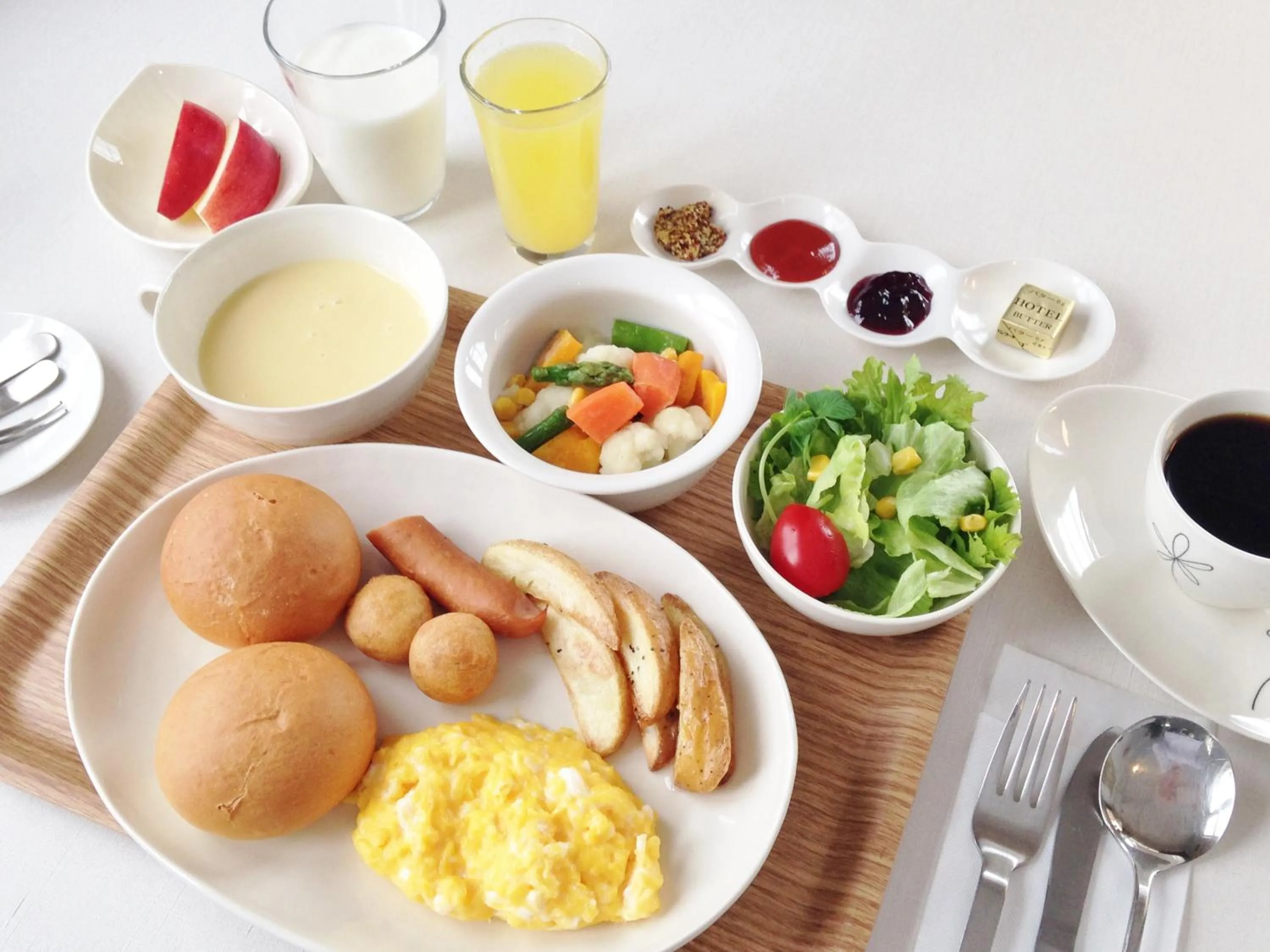 Breakfast in Hotel Resort Inn Niseko