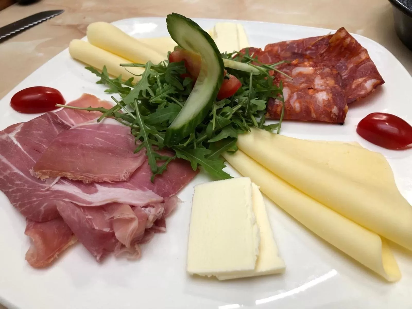 Breakfast in Portré Panzió