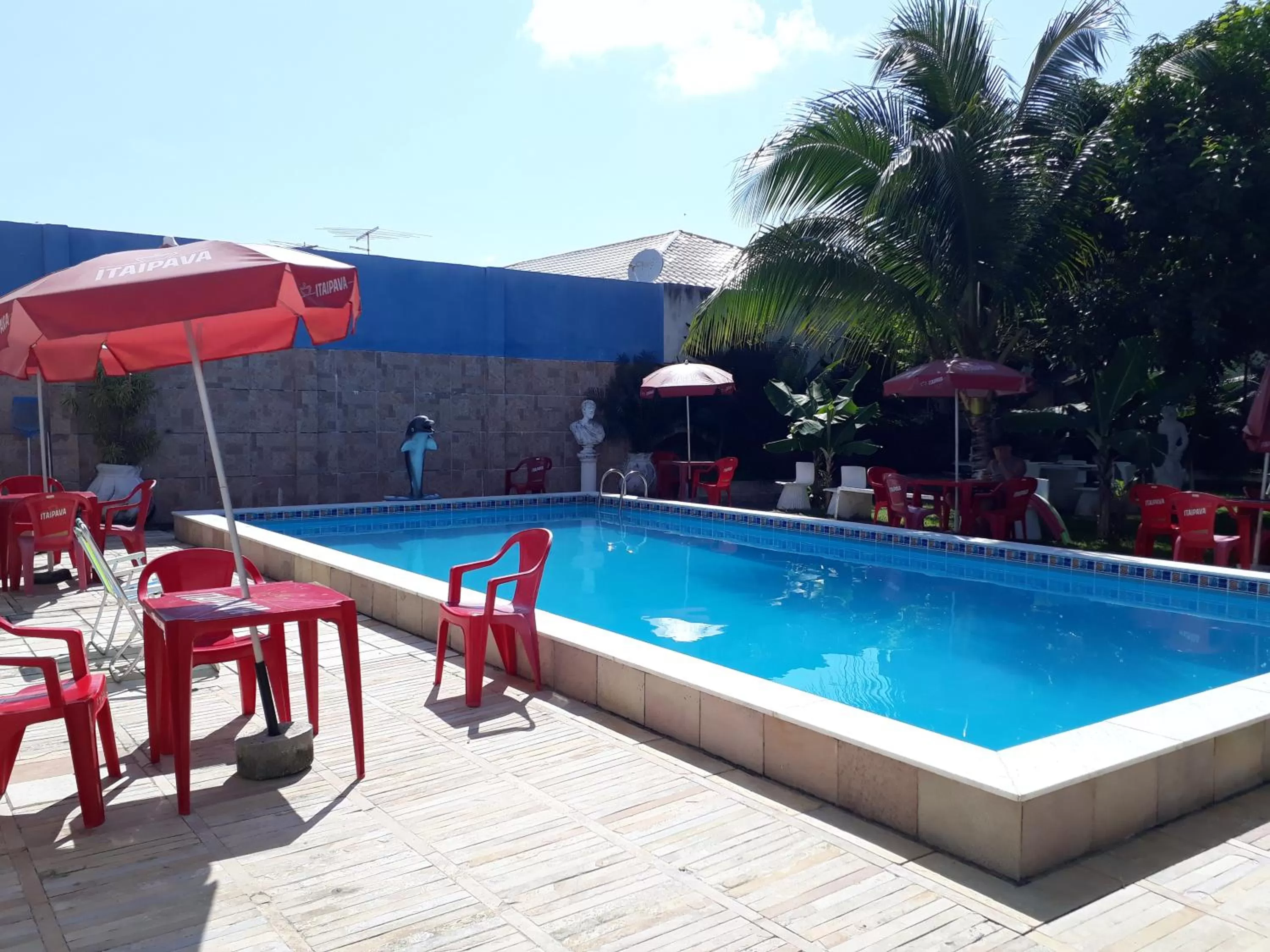 Swimming Pool in Pousada Das Palmeiras