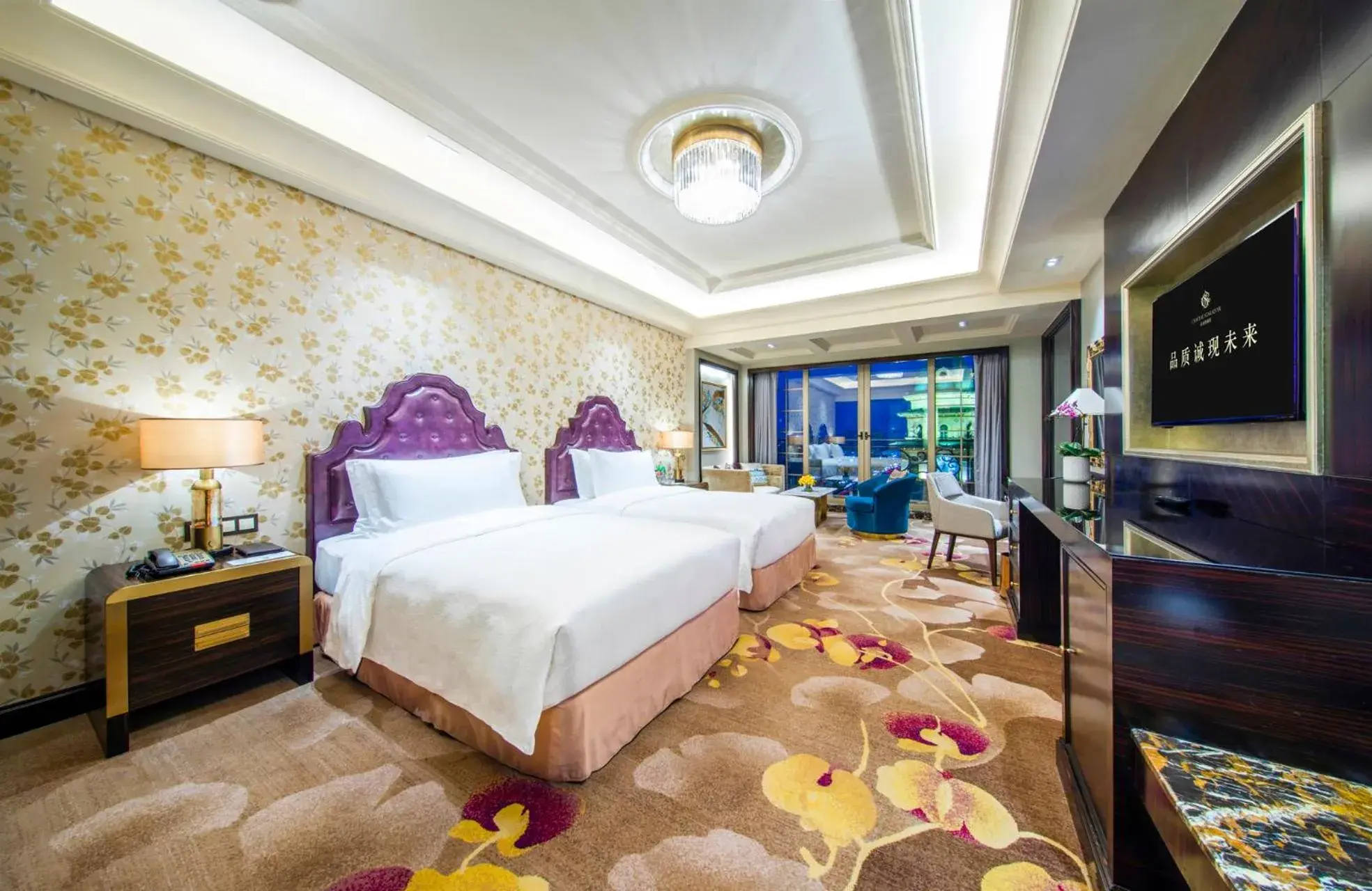 Photo of the whole room in Chateau Star River Guangzhou-Chateau Star River Guangzhou-Trade Fair Shuttle Bus