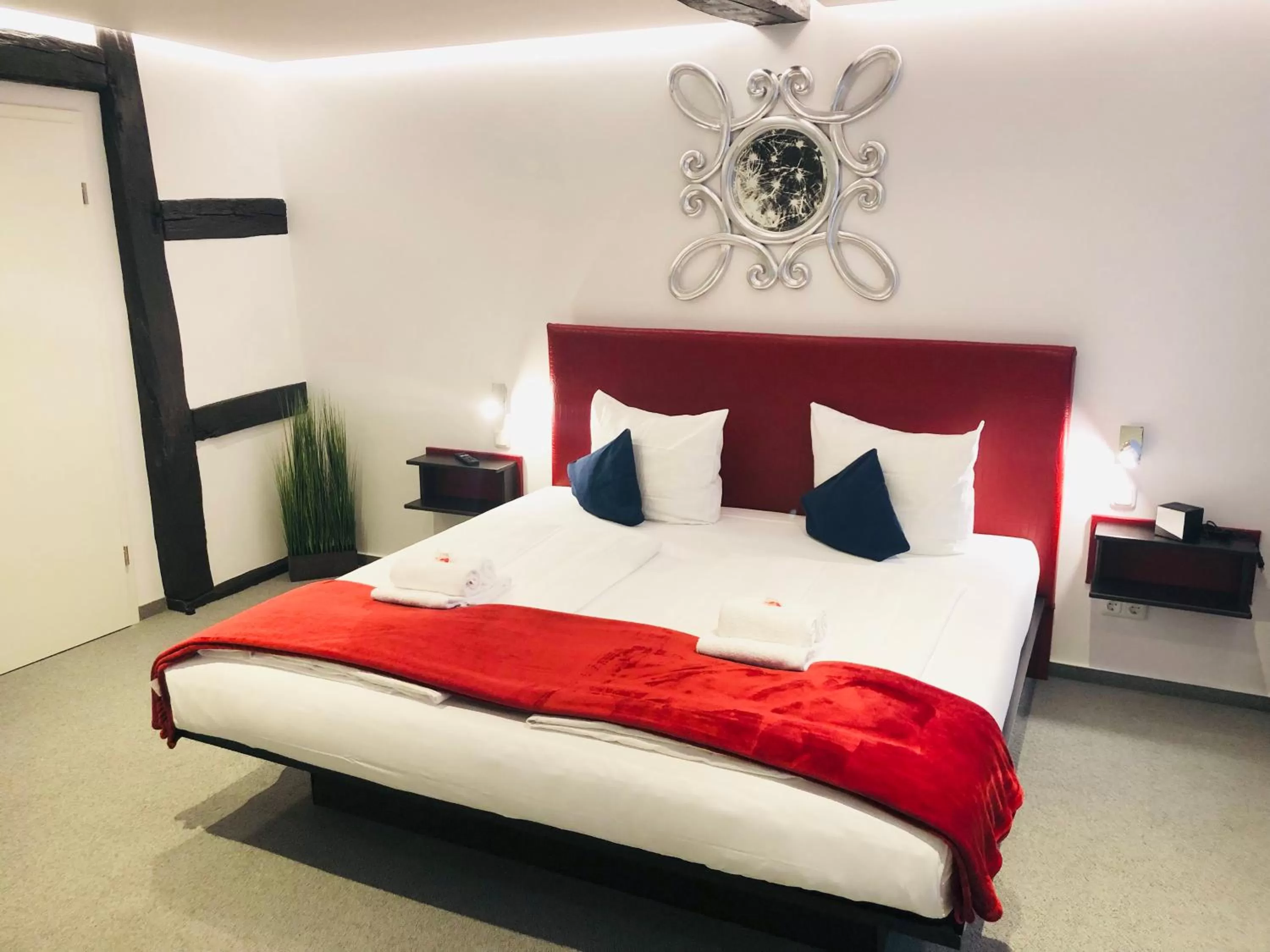 Bed in Hotel am Schloss