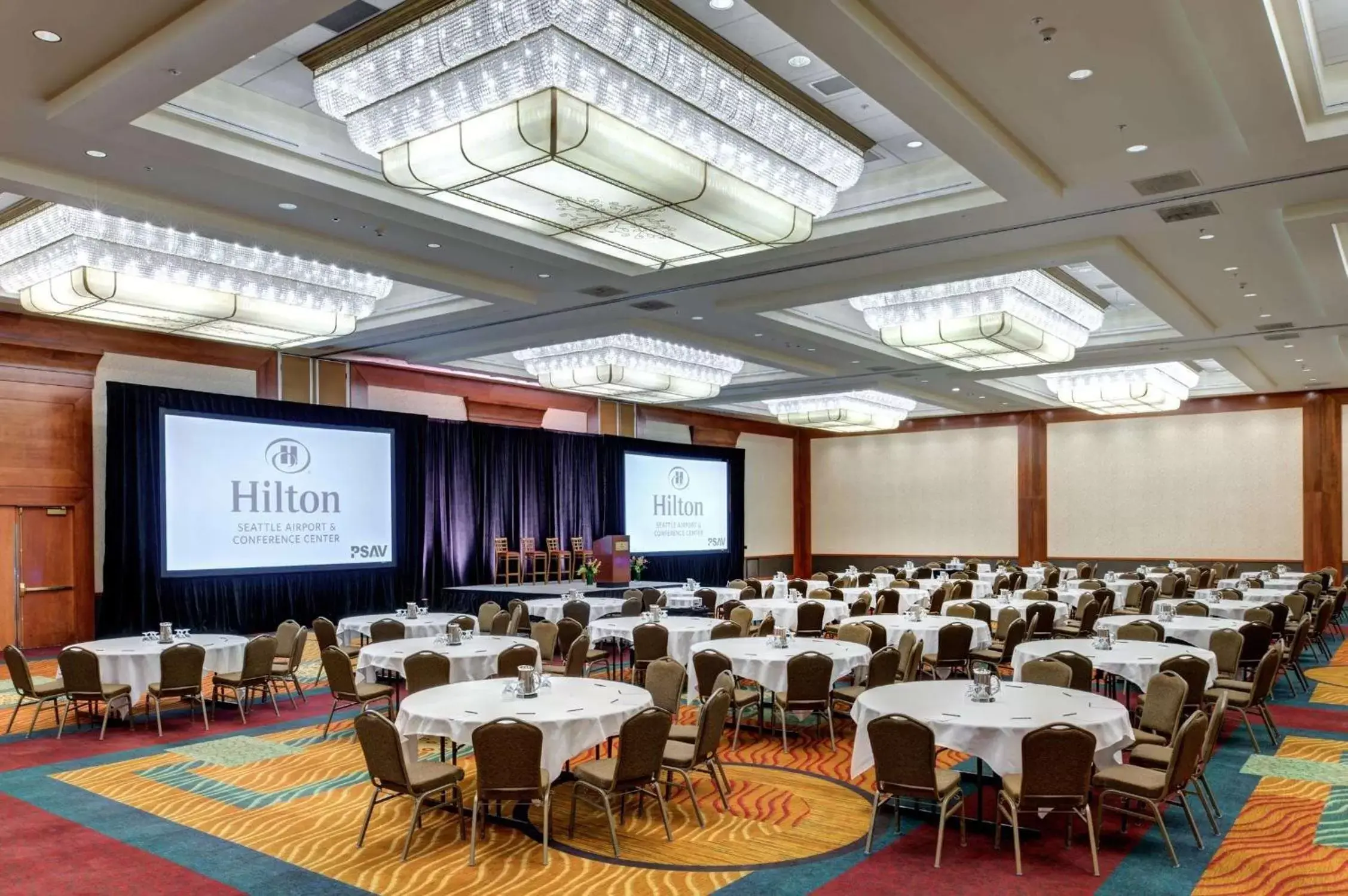 Meeting/conference room in Hilton Seattle Airport & Conference Center