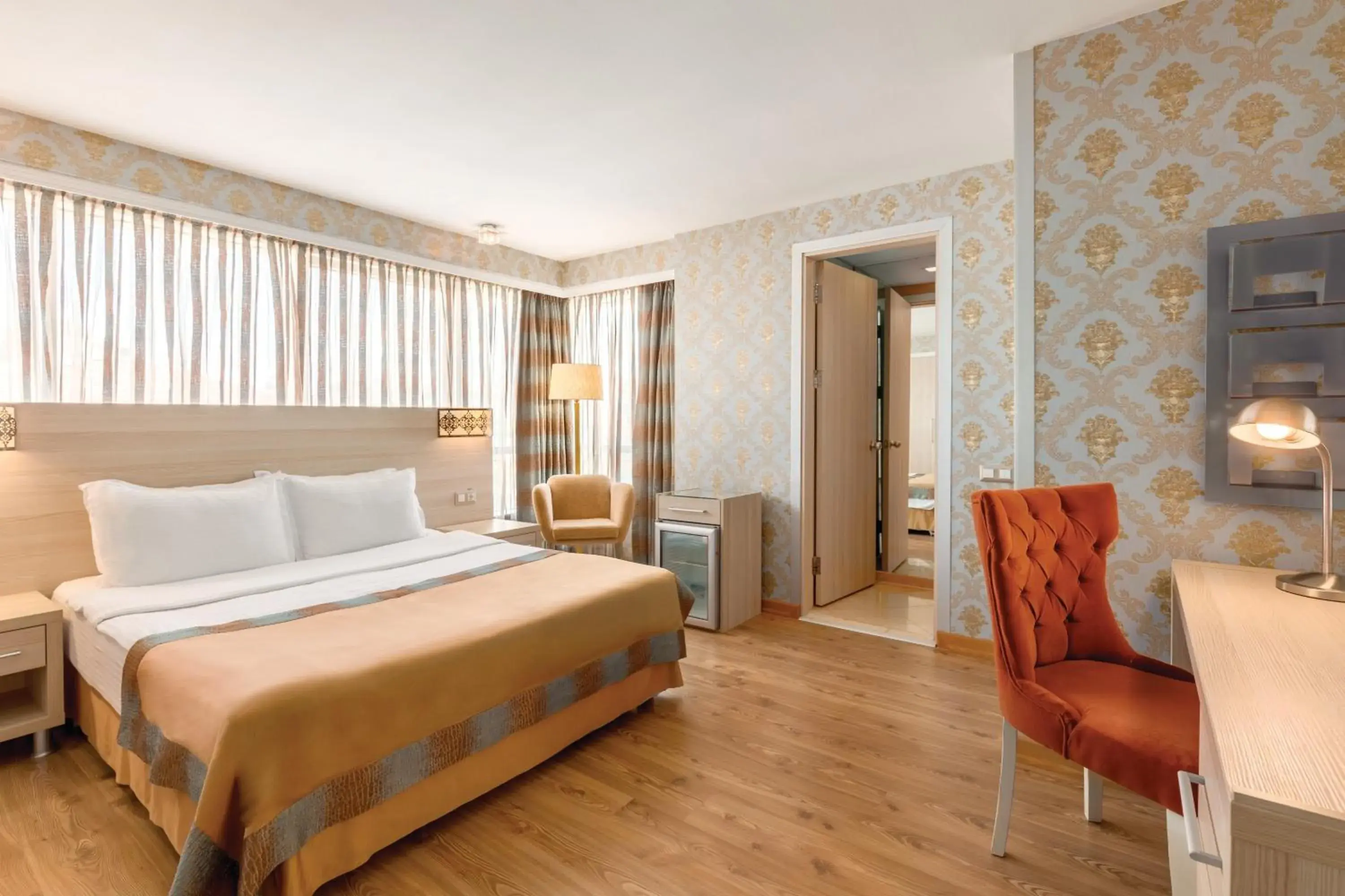 Bedroom, Bed in Ramada Ankara