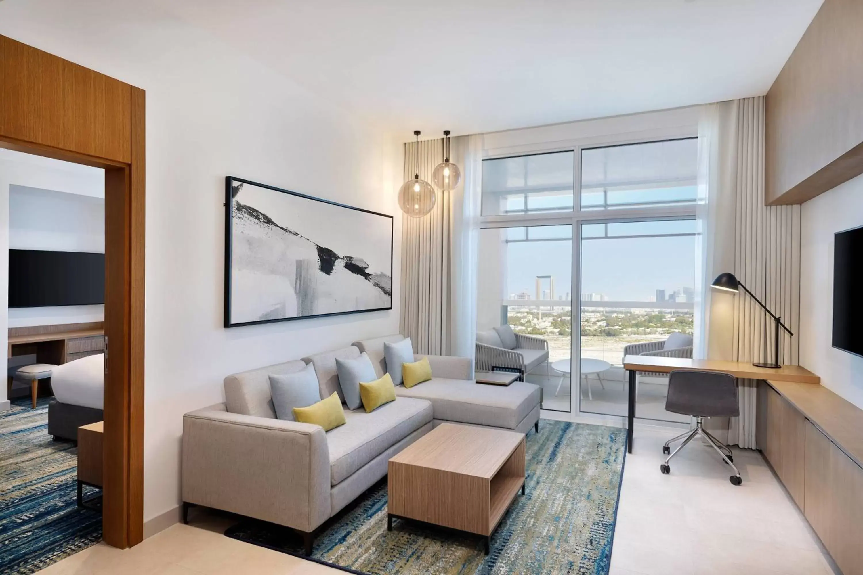 Bedroom, Seating Area in Residence Inn by Marriott Al Jaddaf