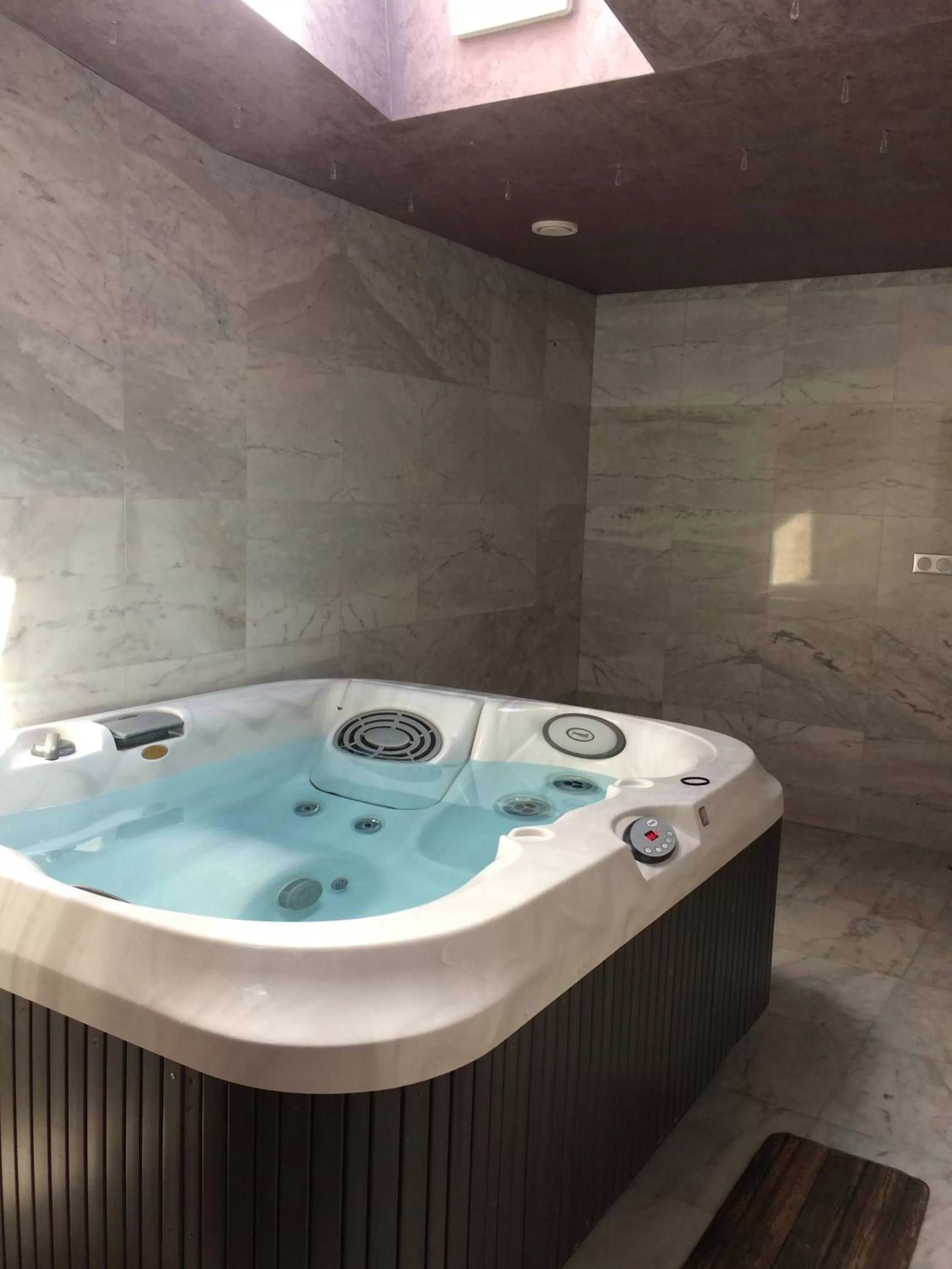 Hot Tub in WELLNESS HOTEL LÖWE