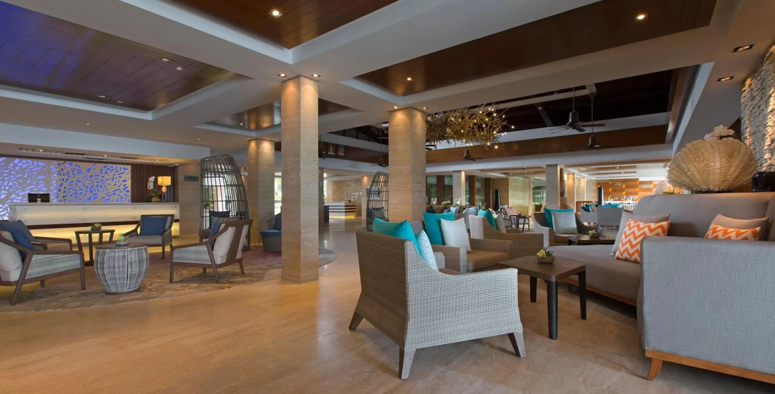 Lobby or reception, Lounge/Bar in The Westin Langkawi Resort & Spa