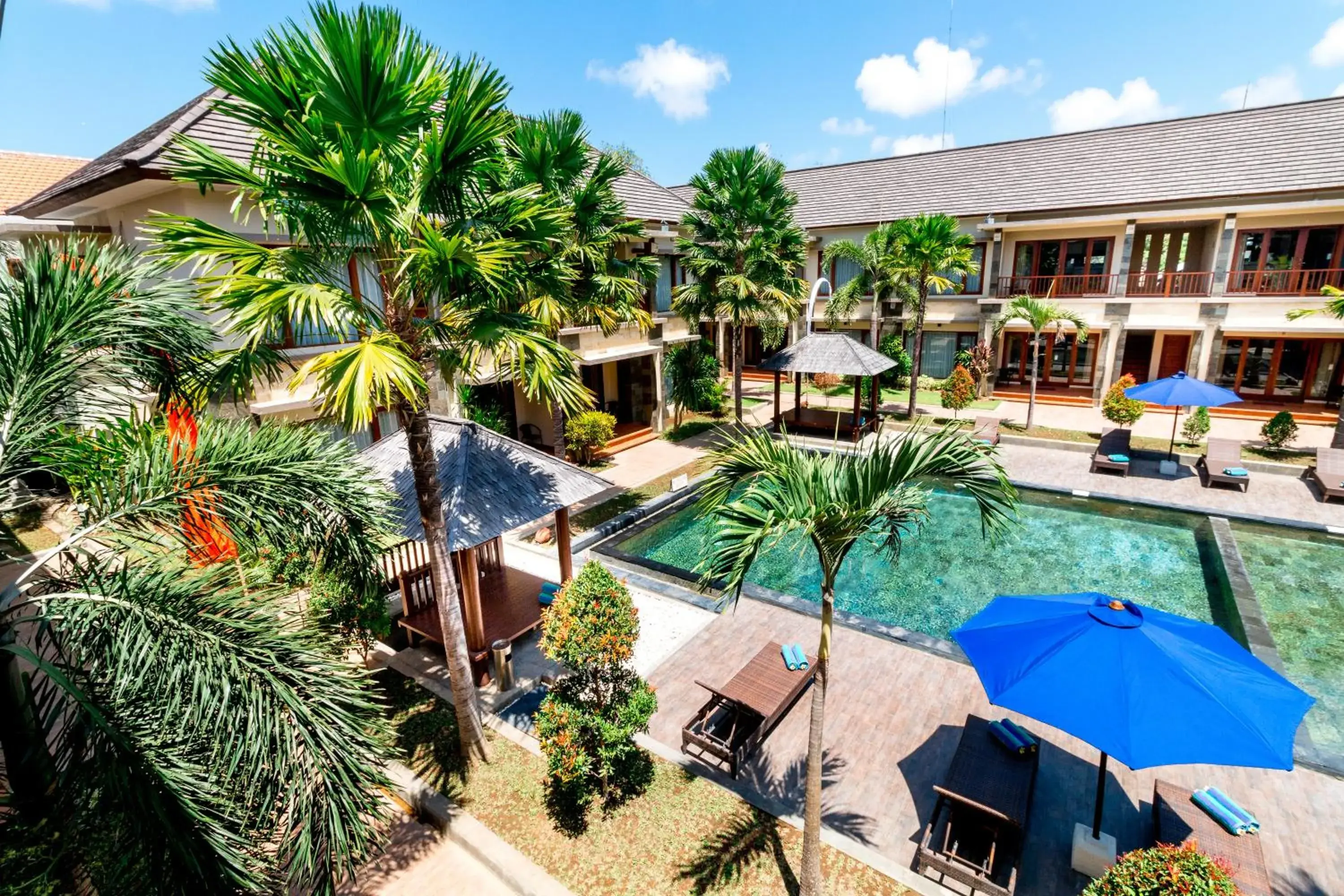 Bird's eye view, Pool View in Vidi Boutique Hotel