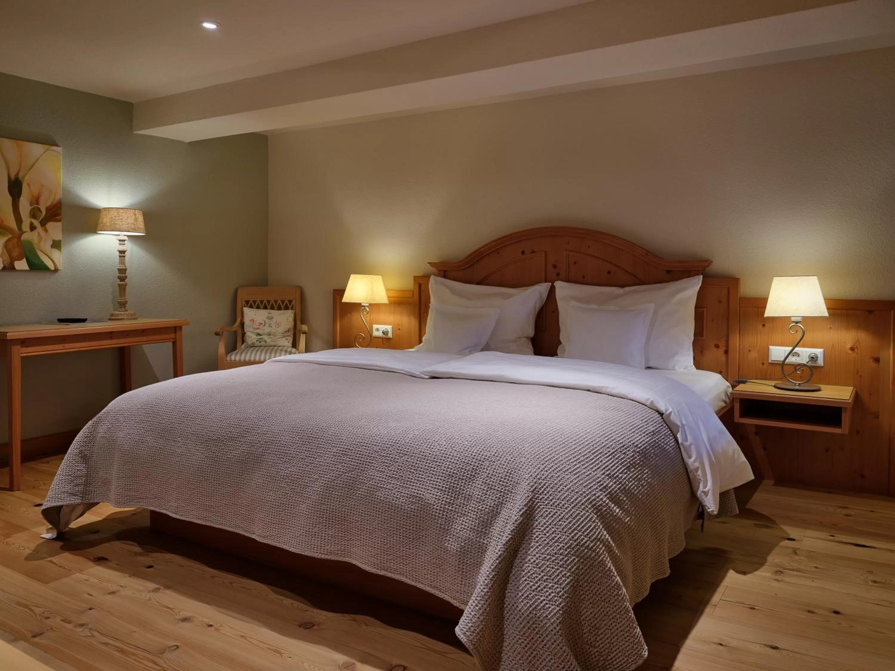 Photo of the whole room, Bed in Boutique Hotel Mühle Schluchsee