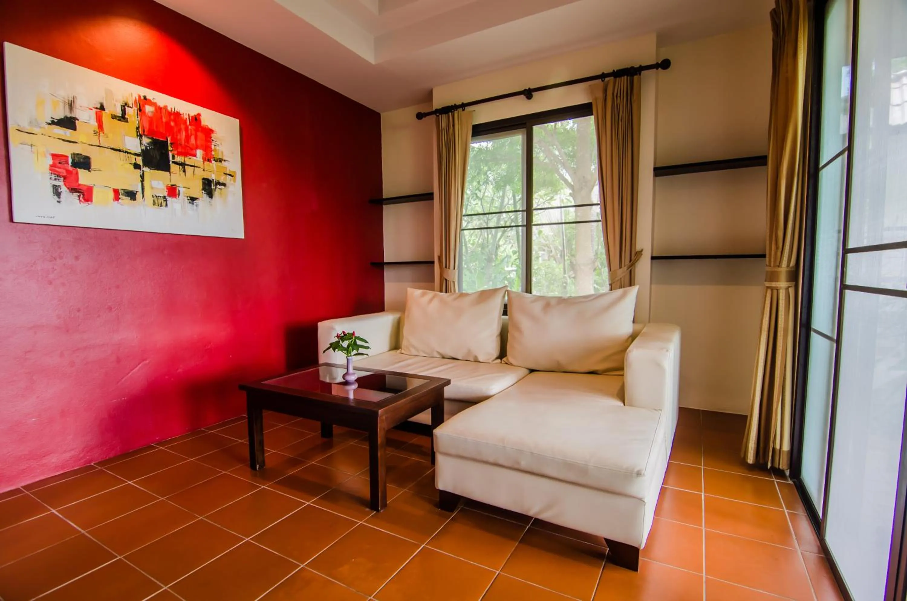 Living room in Cocoville Phuket - SHA Plus