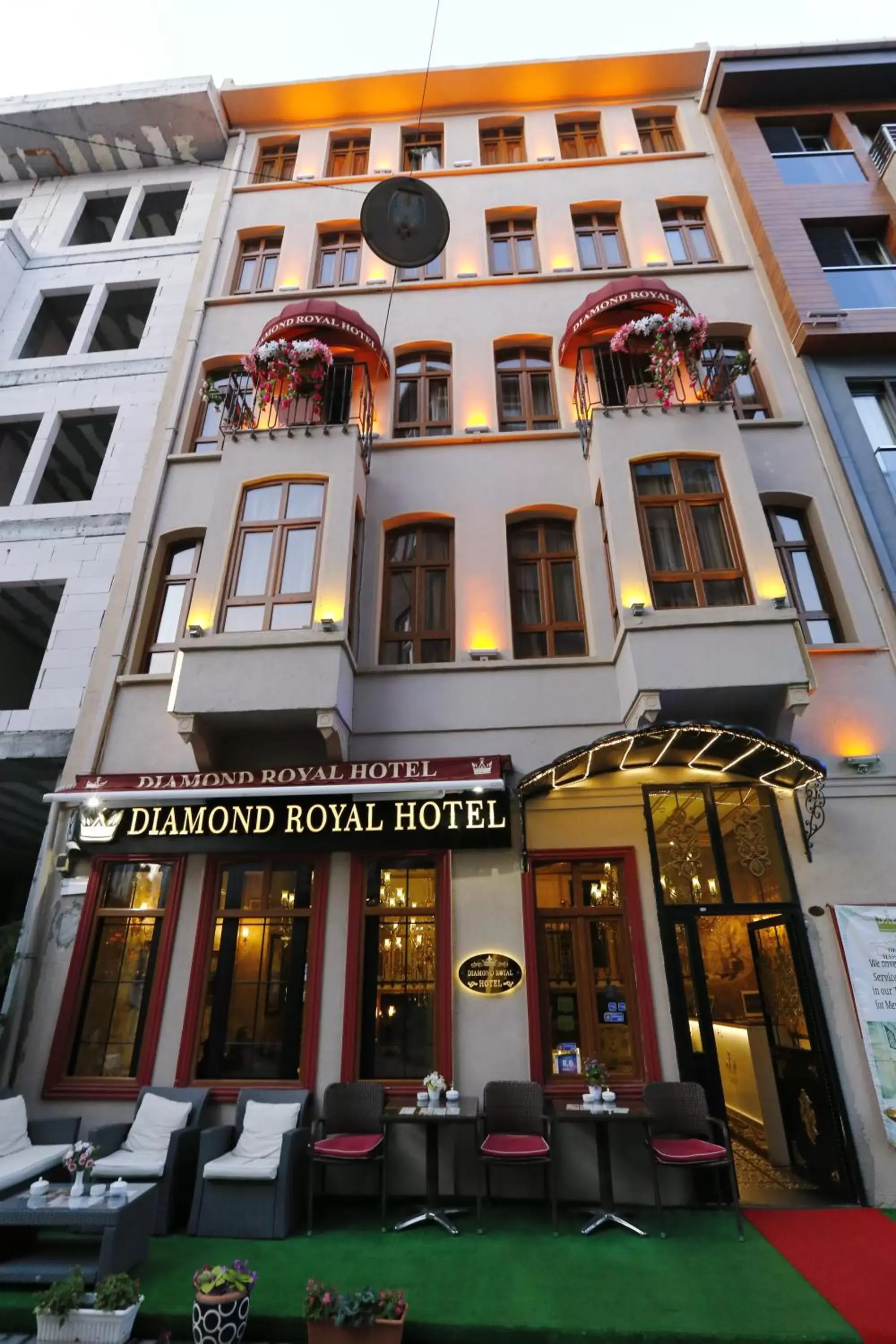 Facade/entrance, Property Building in Diamond Royal Hotel