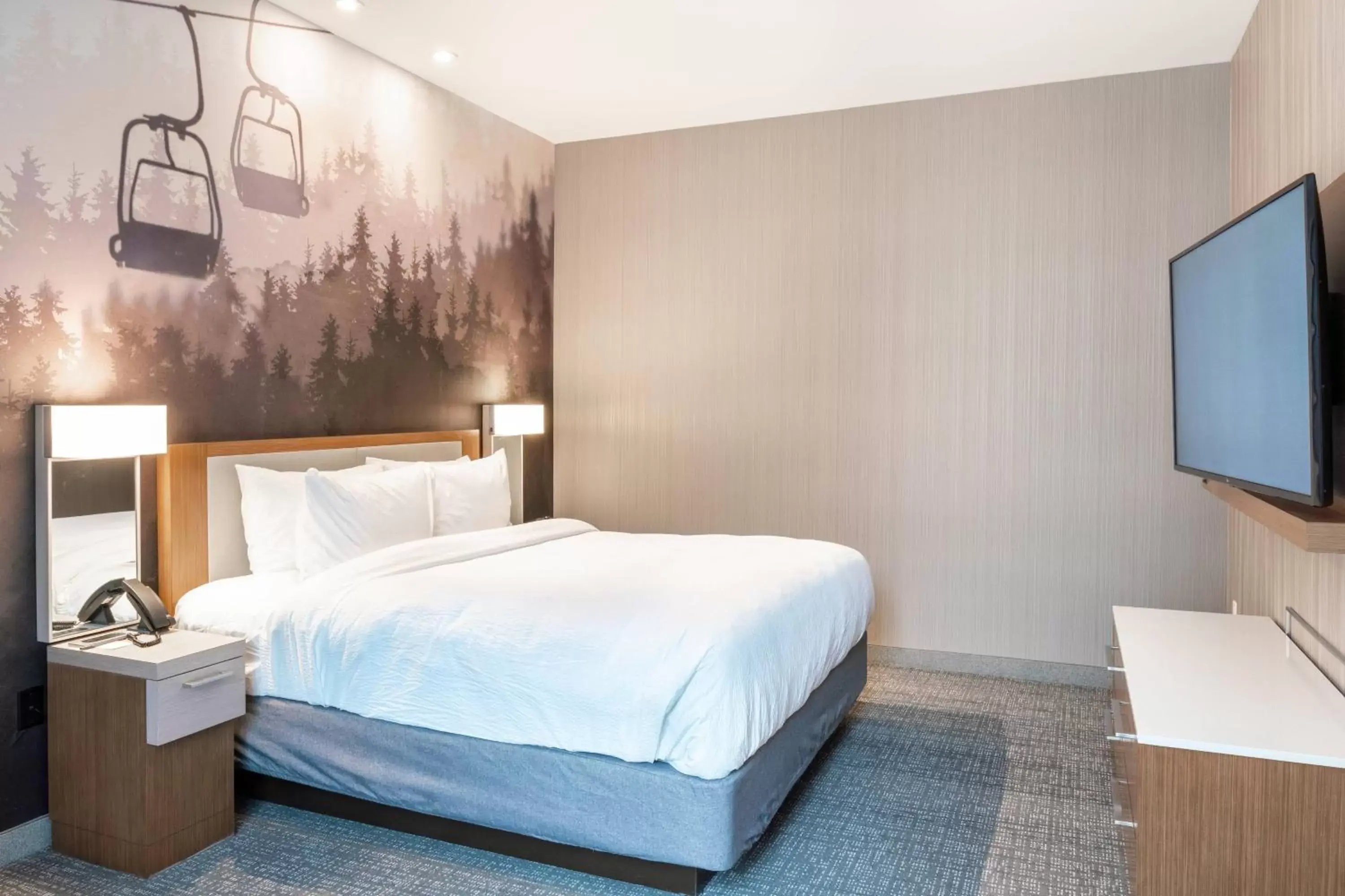 Bedroom, Bed in Courtyard by Marriott Salt Lake City Cottonwood