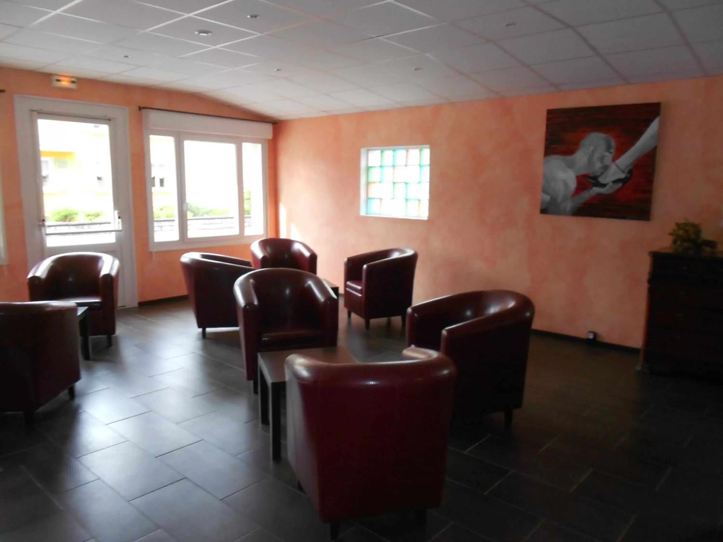 Lounge or bar in Hotel Les Sapins