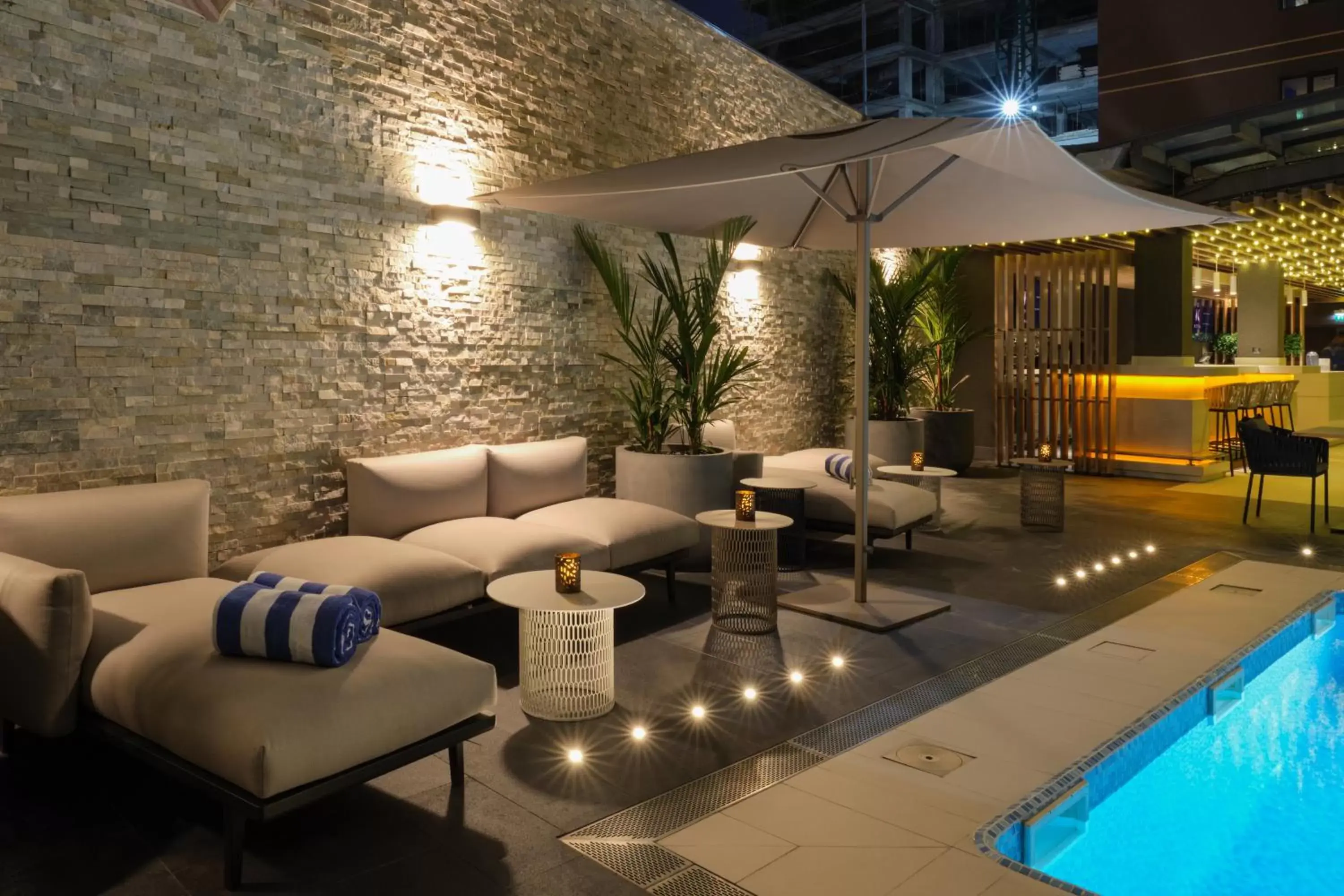 Swimming pool in K Hotel Douala Swimming pool in K Hotel Douala