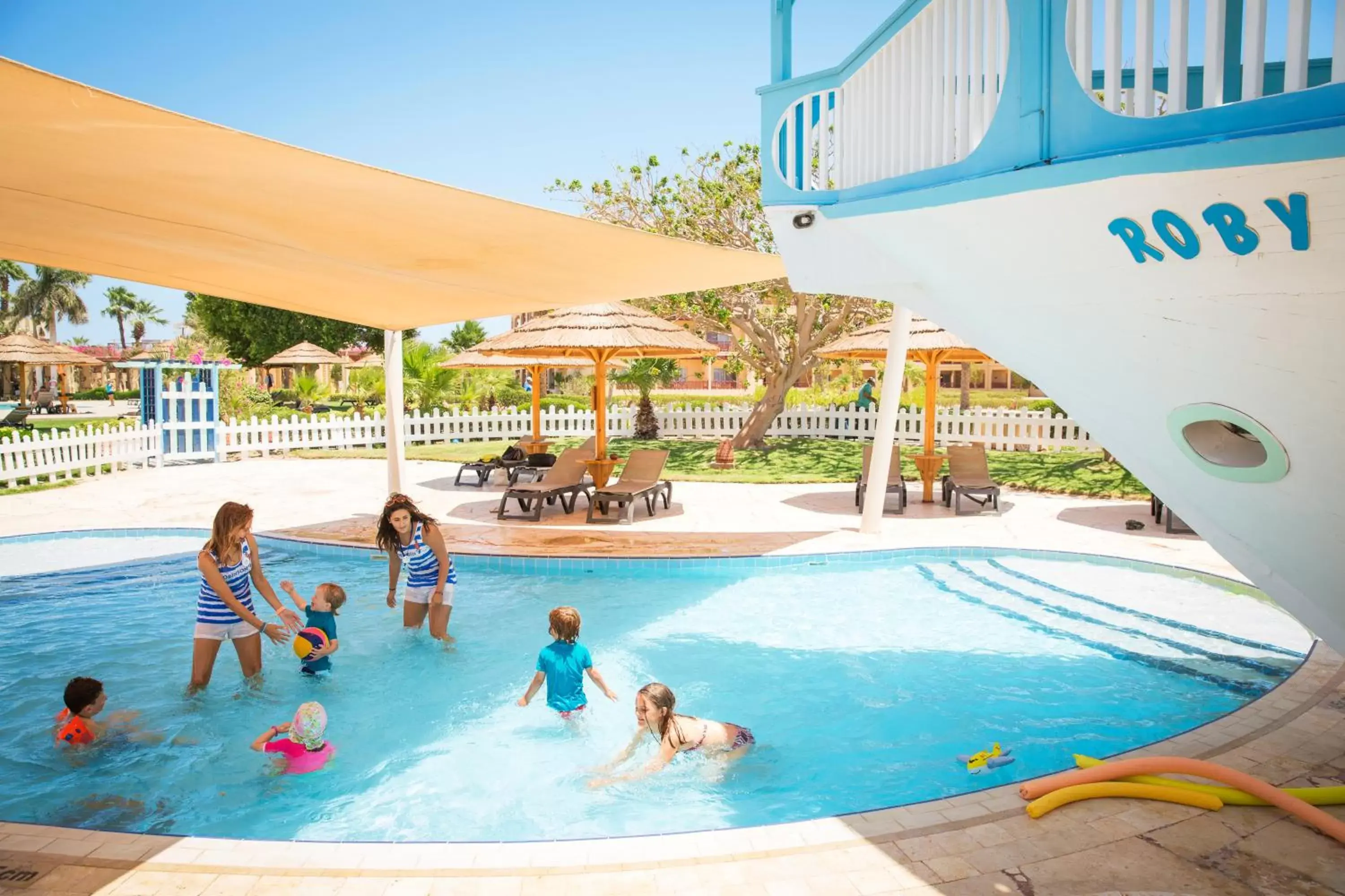 children, Swimming Pool in Robinson Soma Bay