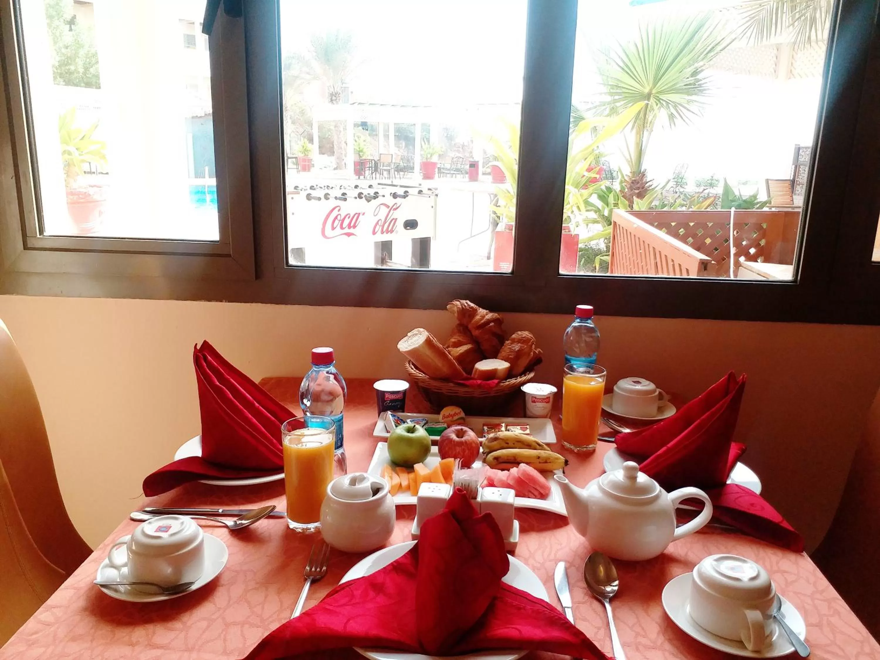 Breakfast in Les Acacias Hotel Djibouti