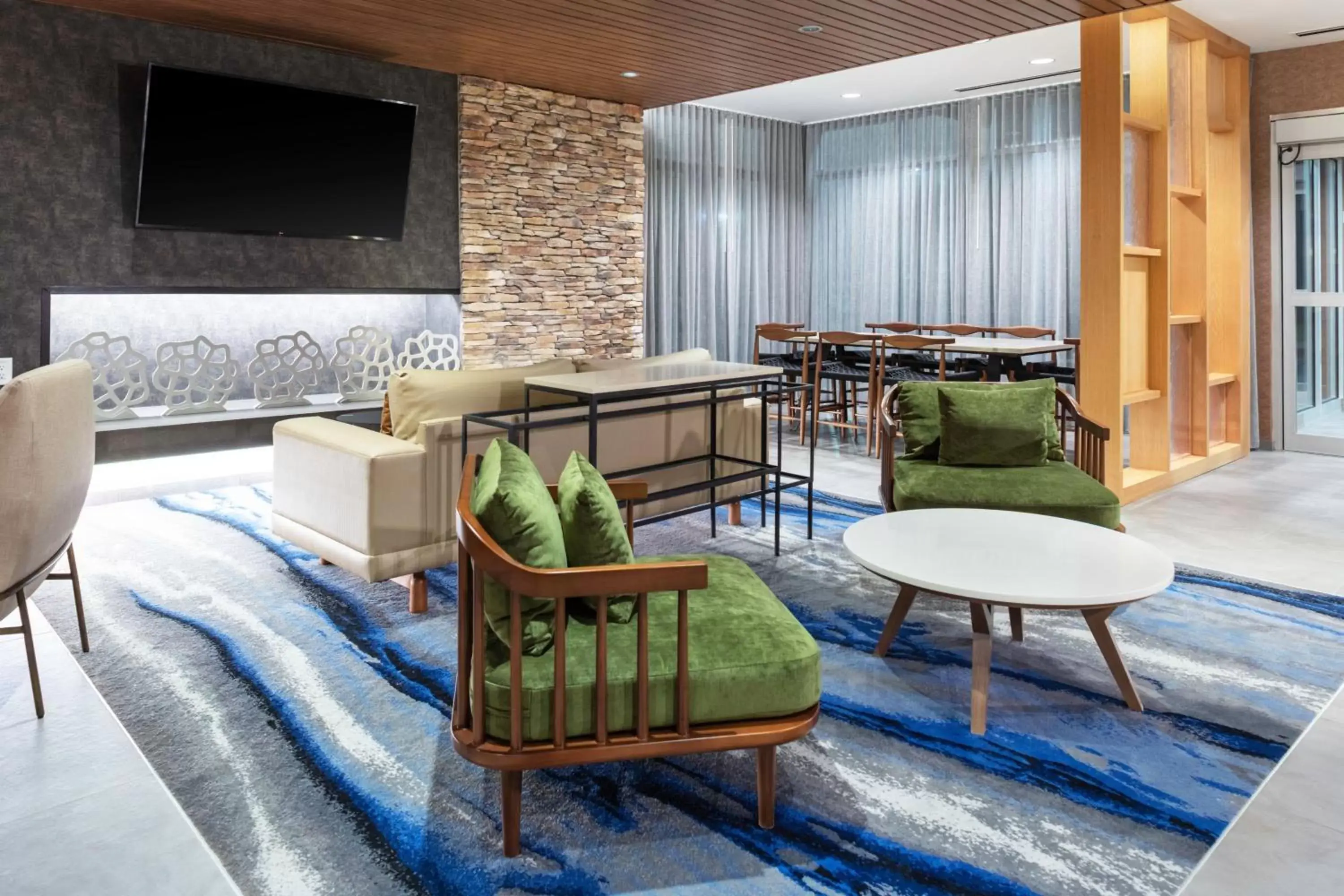 Lobby or reception, Seating Area in Fairfield Inn & Suites by Marriott Atlanta Marietta