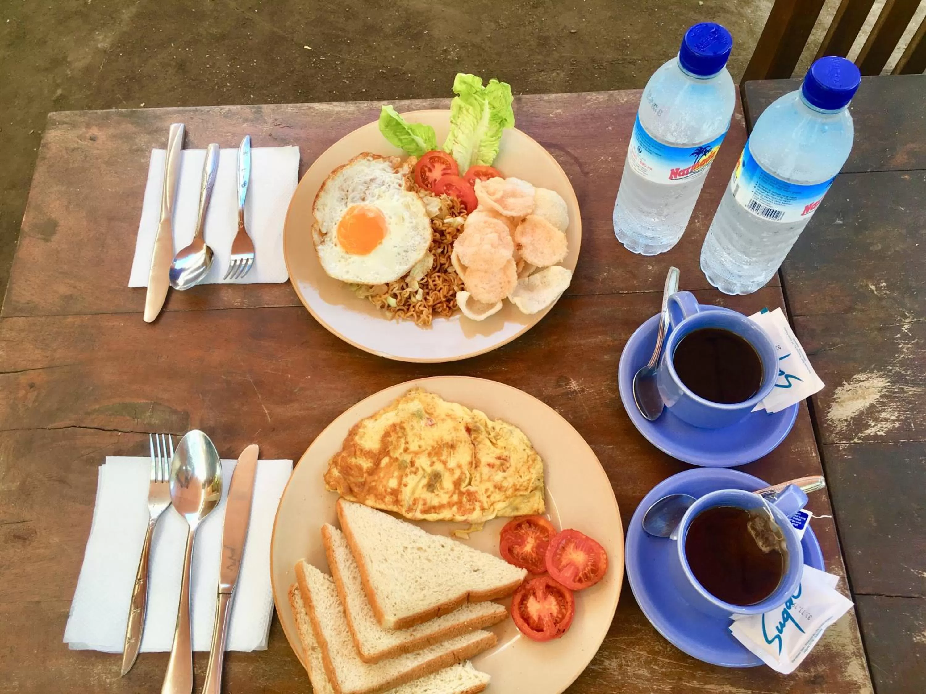 Breakfast in The Joe Bungalow