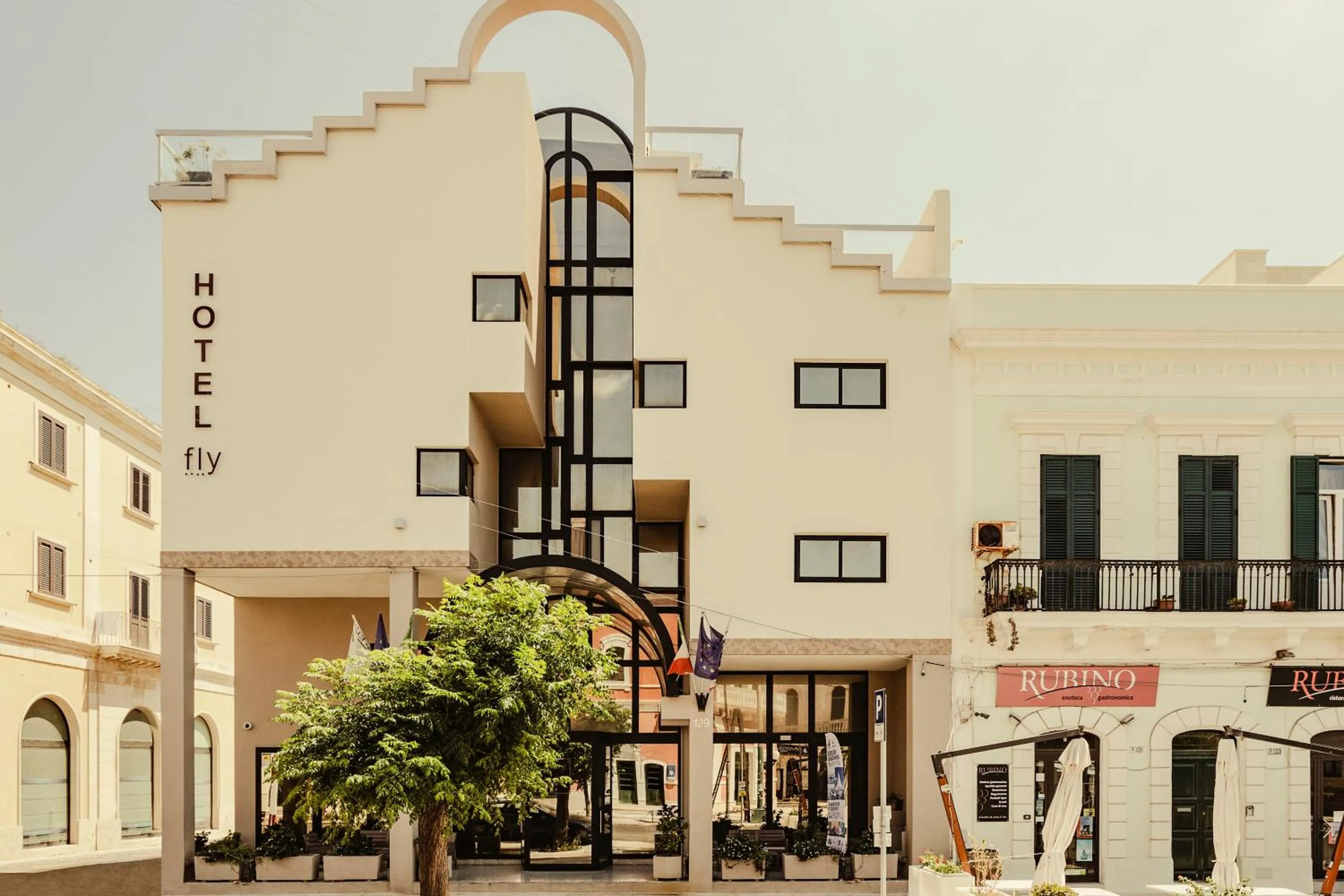 Property building in Hotel Fly