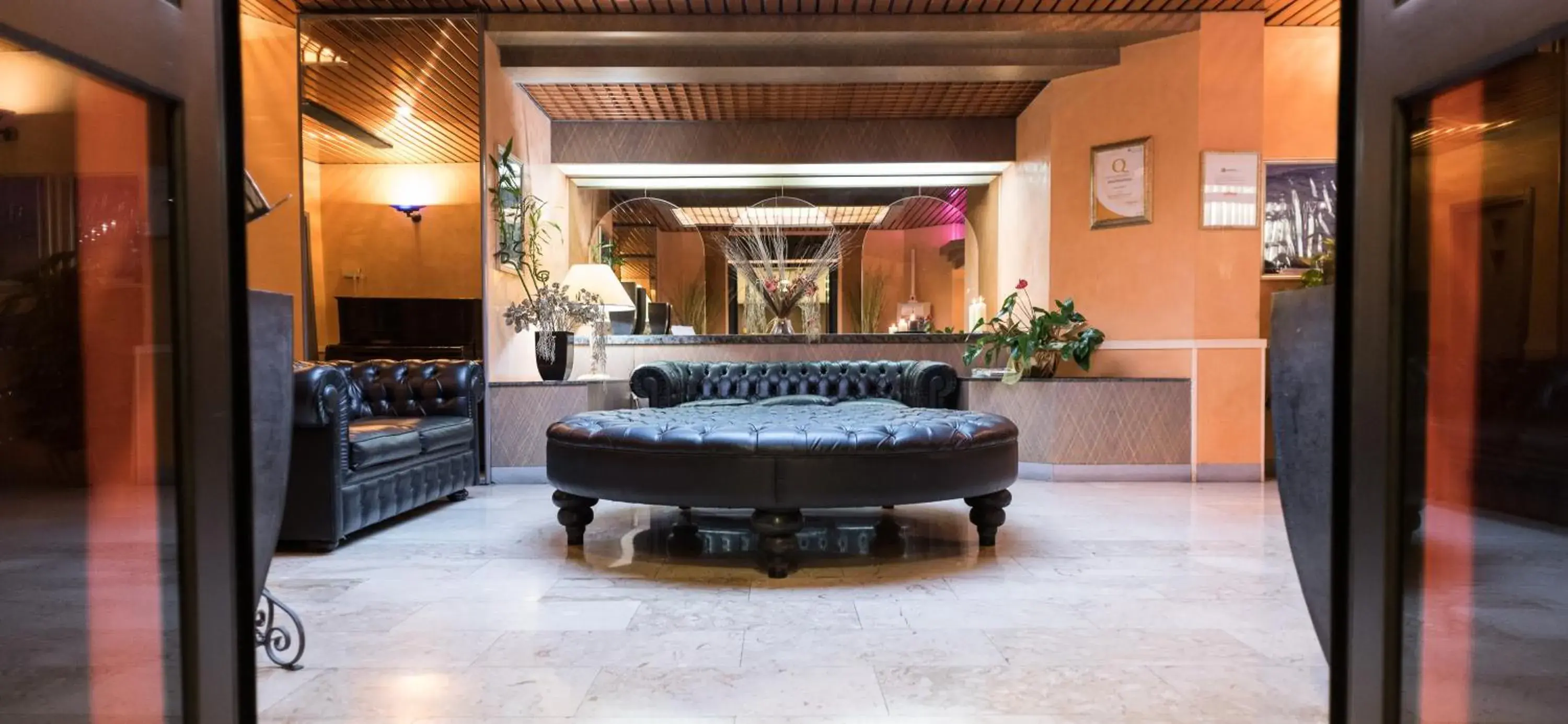 Lobby or reception in Hotel Gialletti
