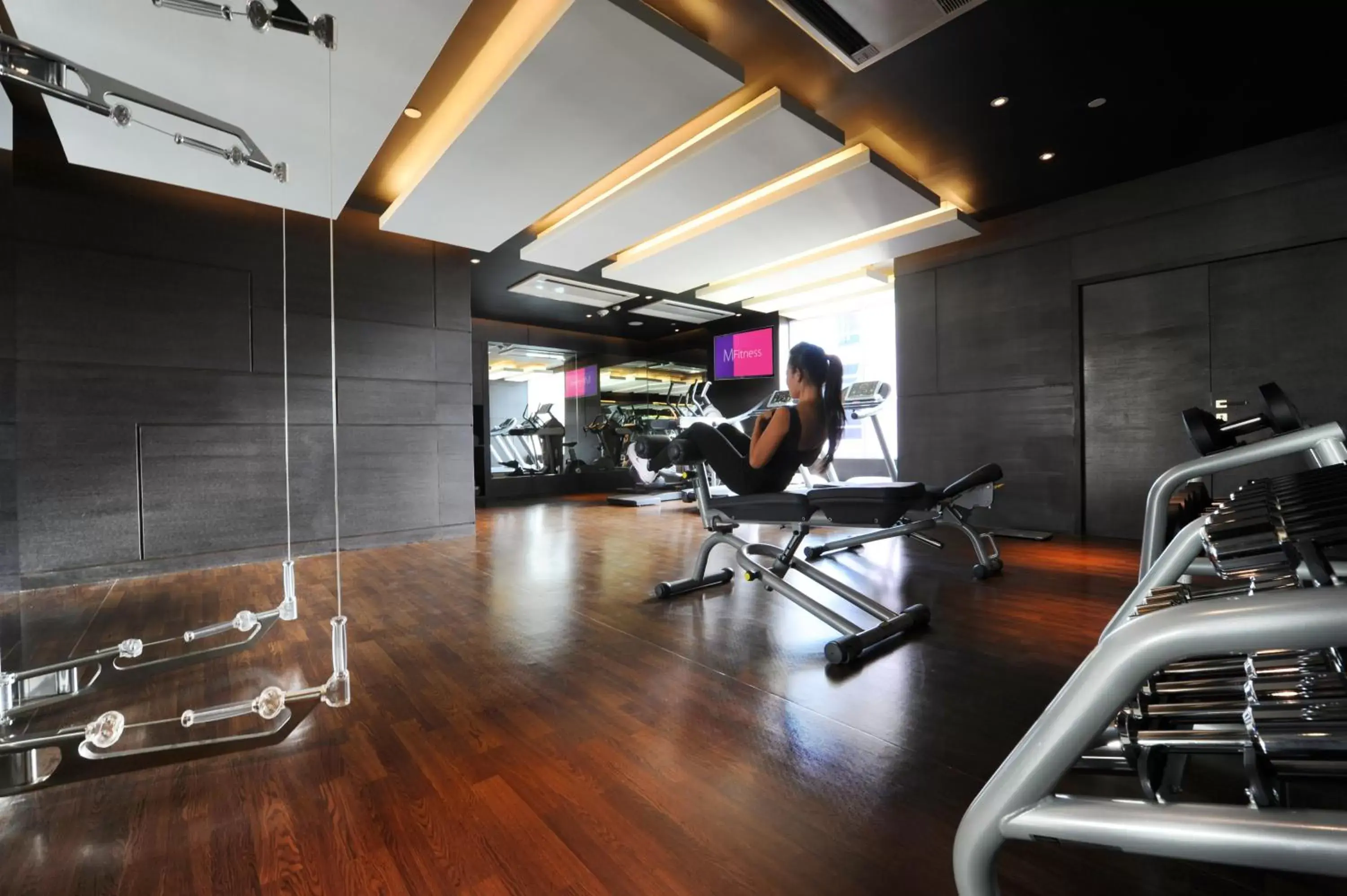 Fitness centre/facilities in Mode Sathorn Hotel - SHA Extra Plus Fitness centre/facilities in Mode Sathorn Hotel - SHA Extra Plus