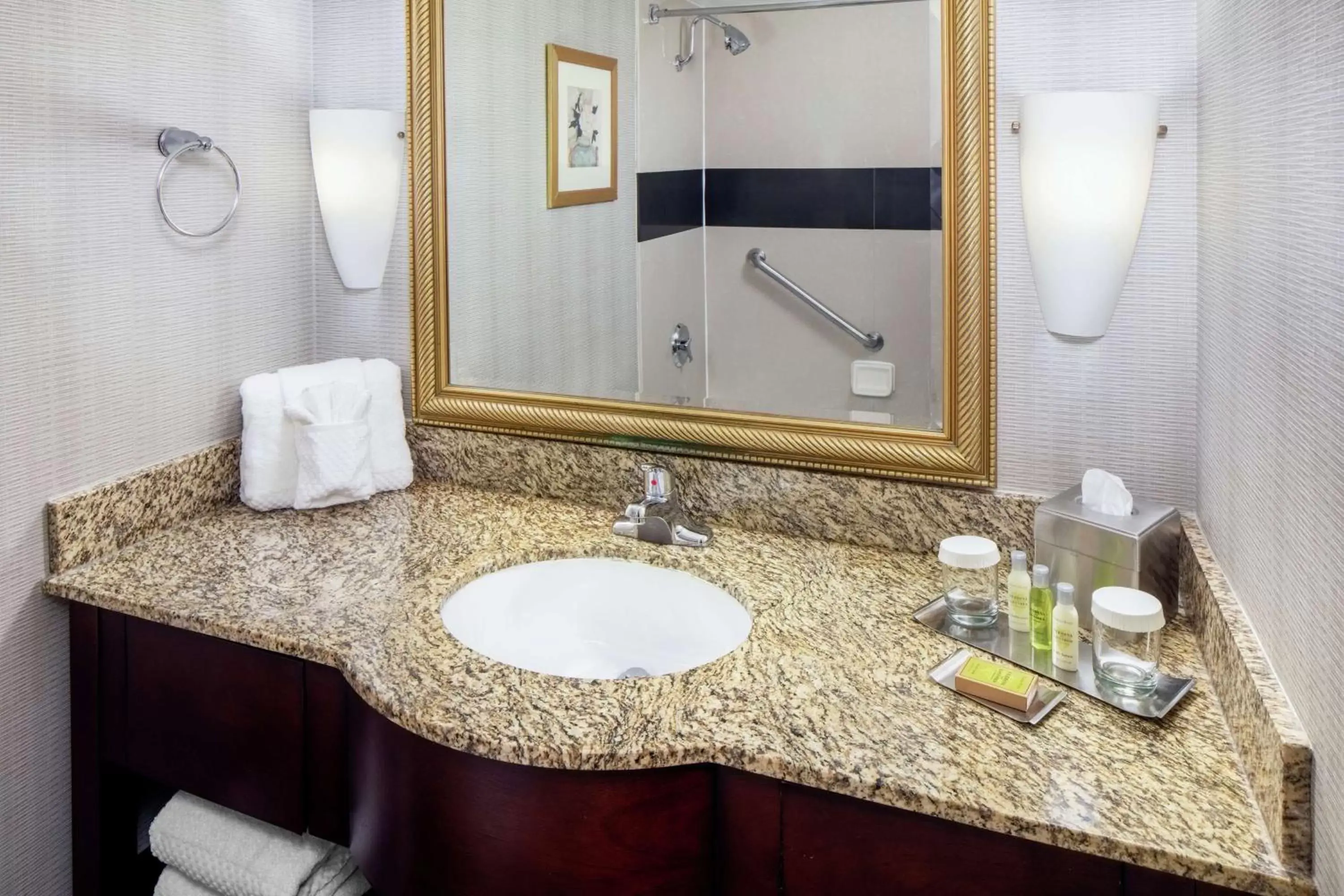 Bathroom in DoubleTree by Hilton Hotel Cleveland - Independence