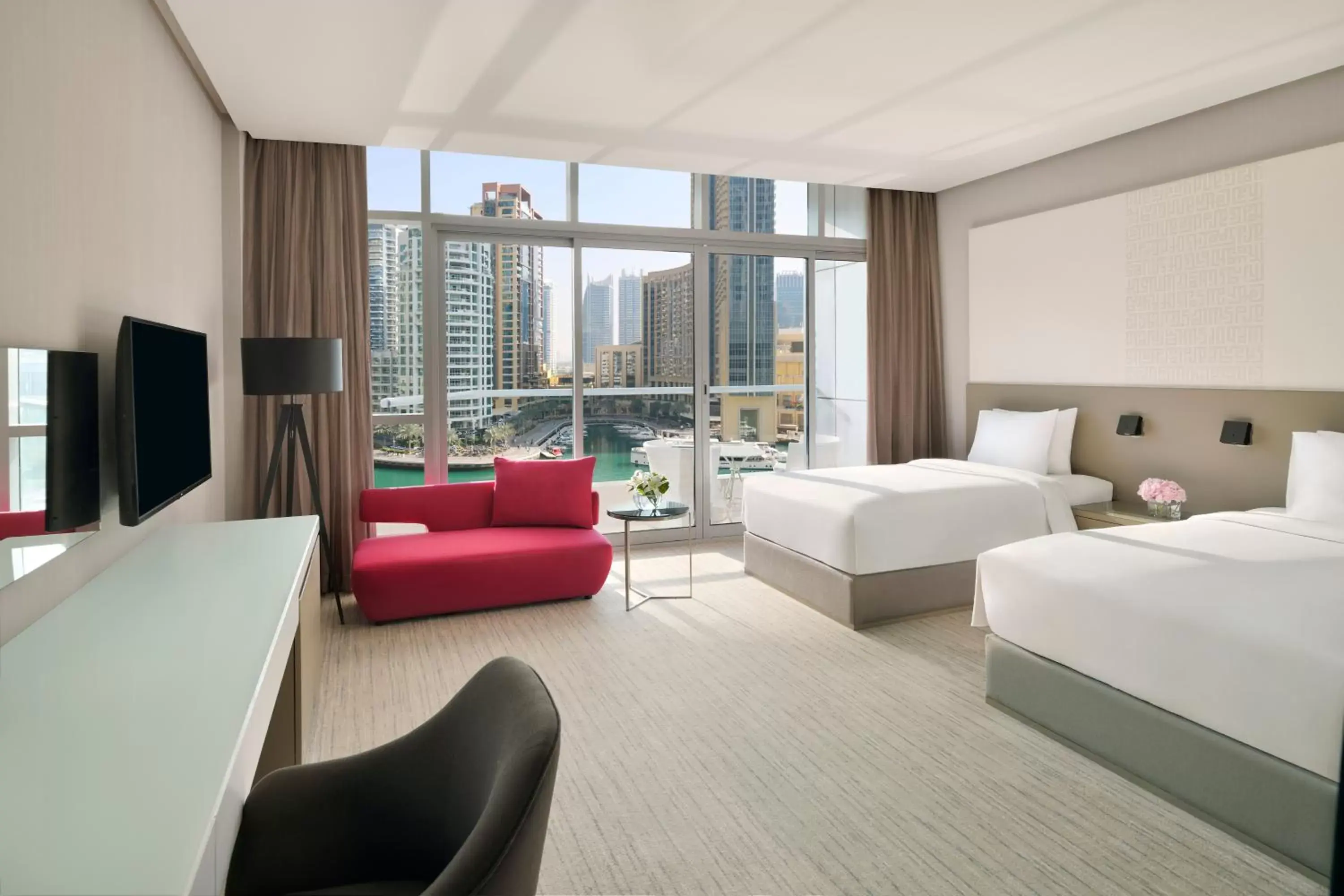Bedroom, Bed in InterContinental Dubai Marina by IHG Bedroom, Bed in InterContinental Dubai Marina by IHG