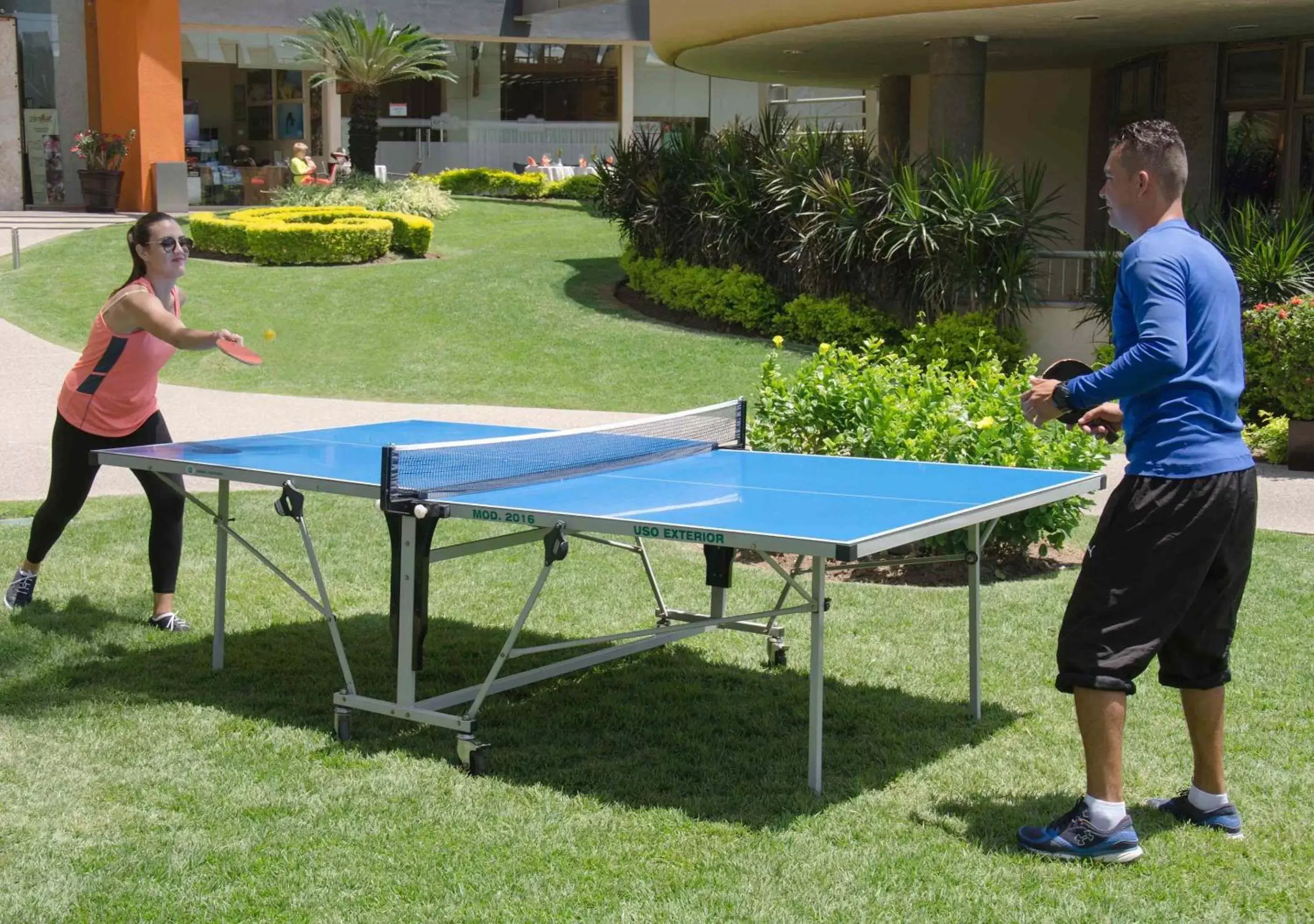 Day, Table Tennis in Sunset Plaza Beach Resort Puerto Vallarta All Inclusive