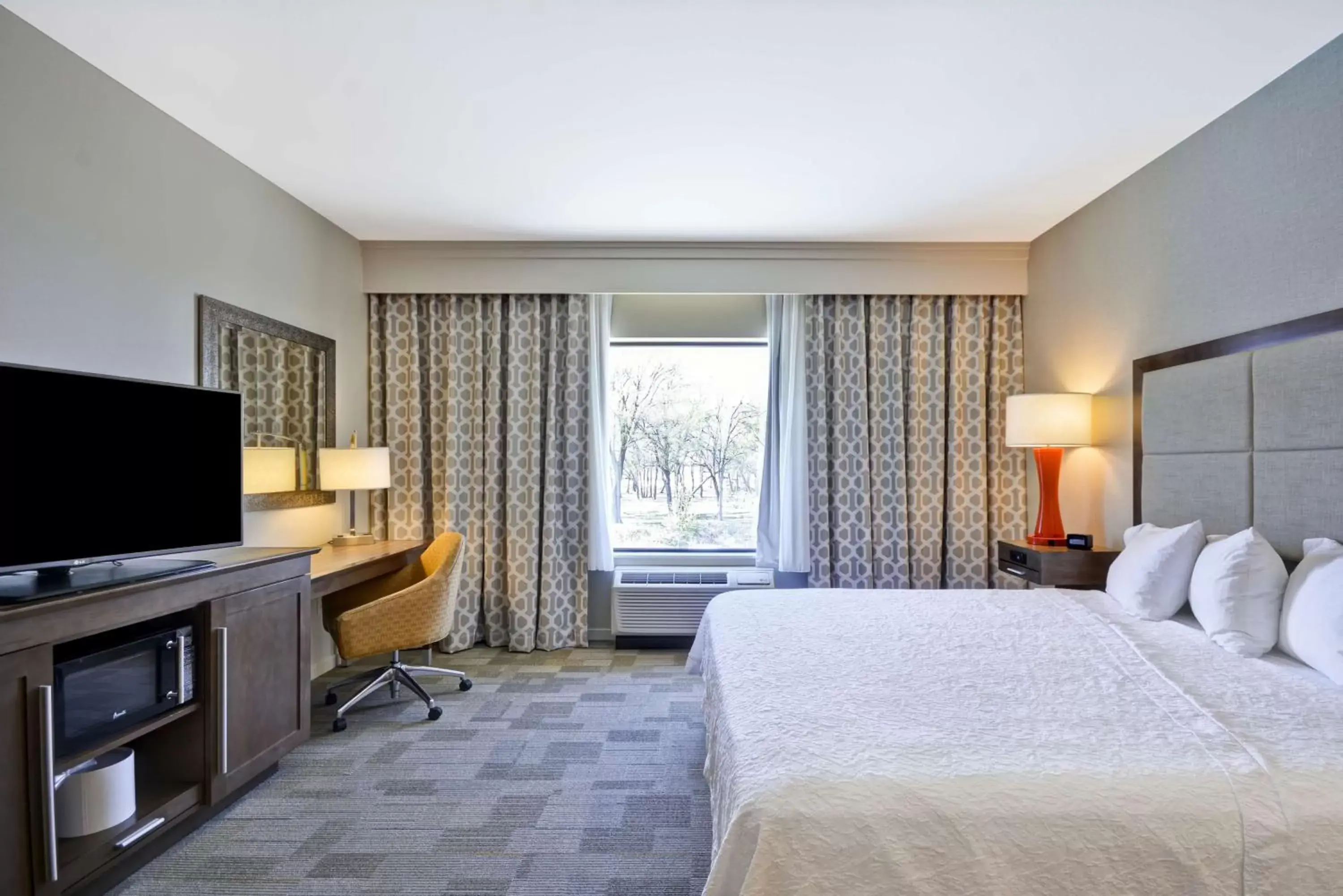 Bedroom, TV/Entertainment Center in Hampton Inn & Suites Dallas/Plano-East