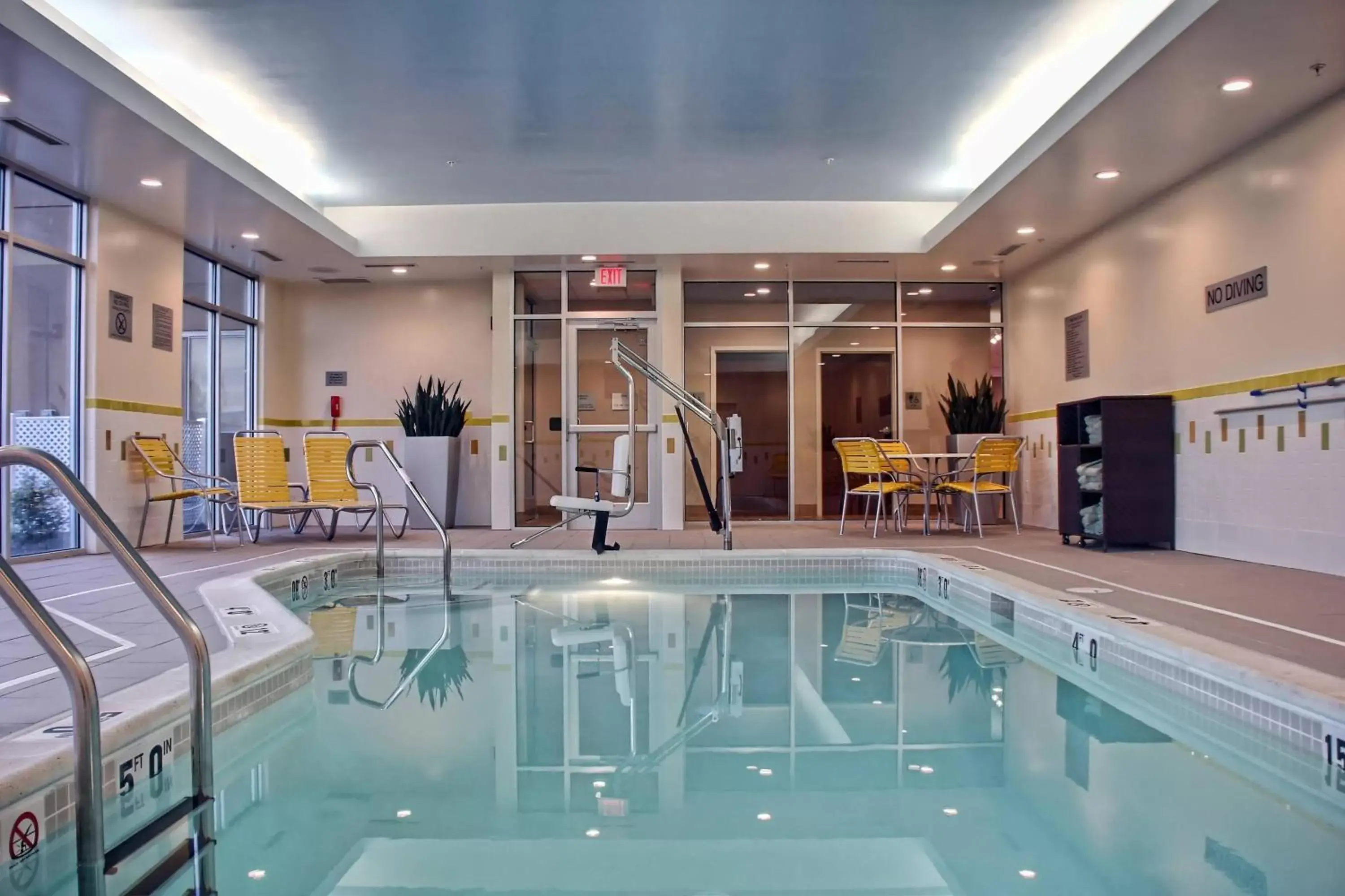 Swimming Pool in Fairfield Inn & Suites by Marriott Reading Wyomissing