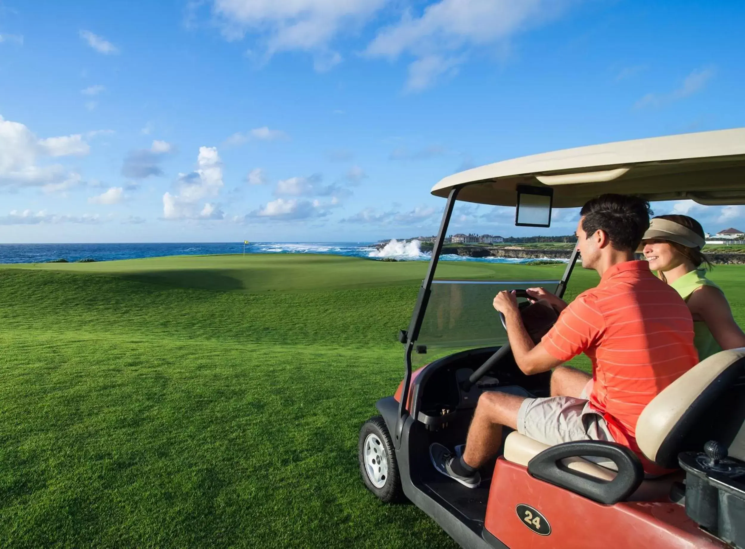 Golfcourse in Tortuga Bay