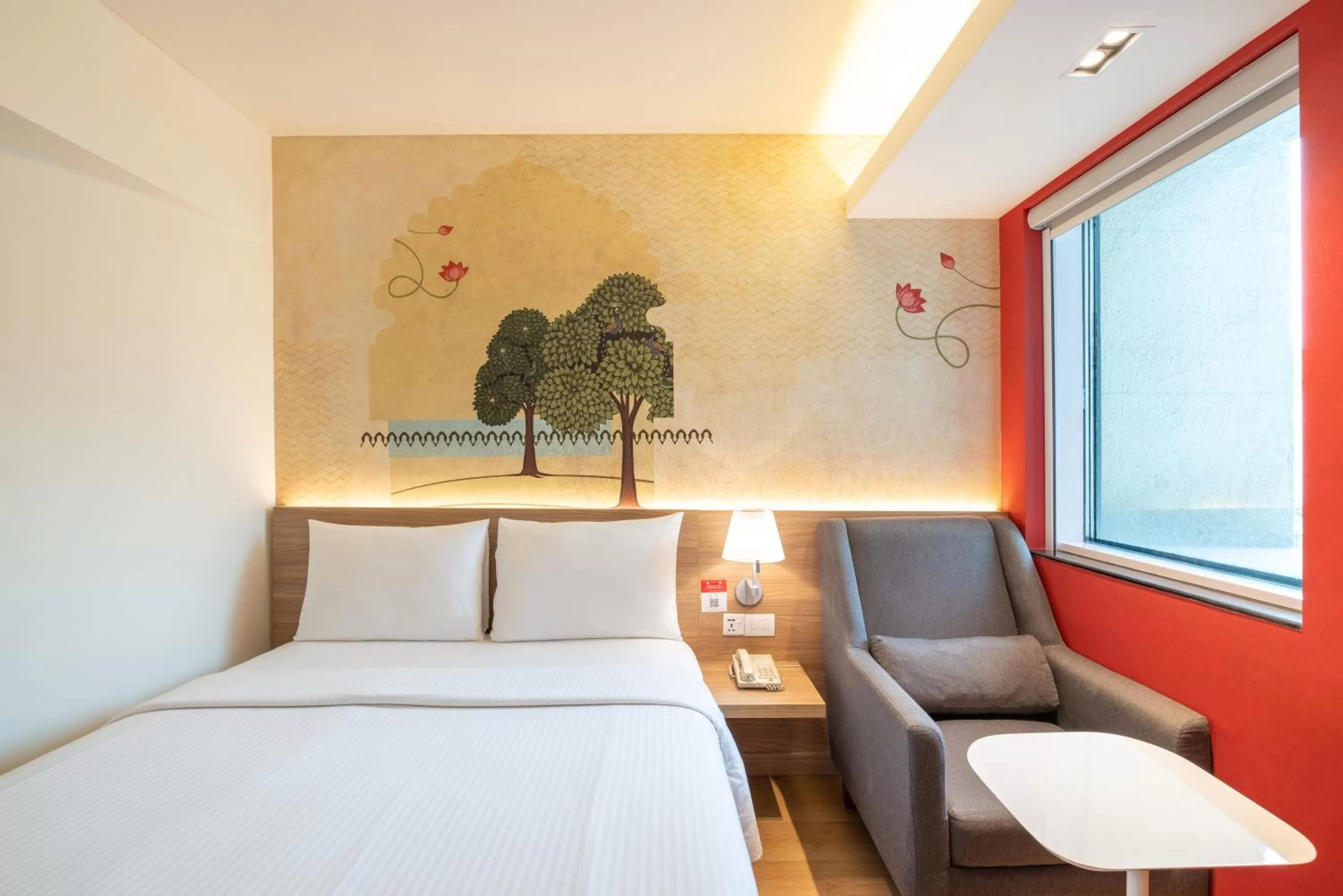 Bed in ibis Mumbai Airport - An Accor Brand