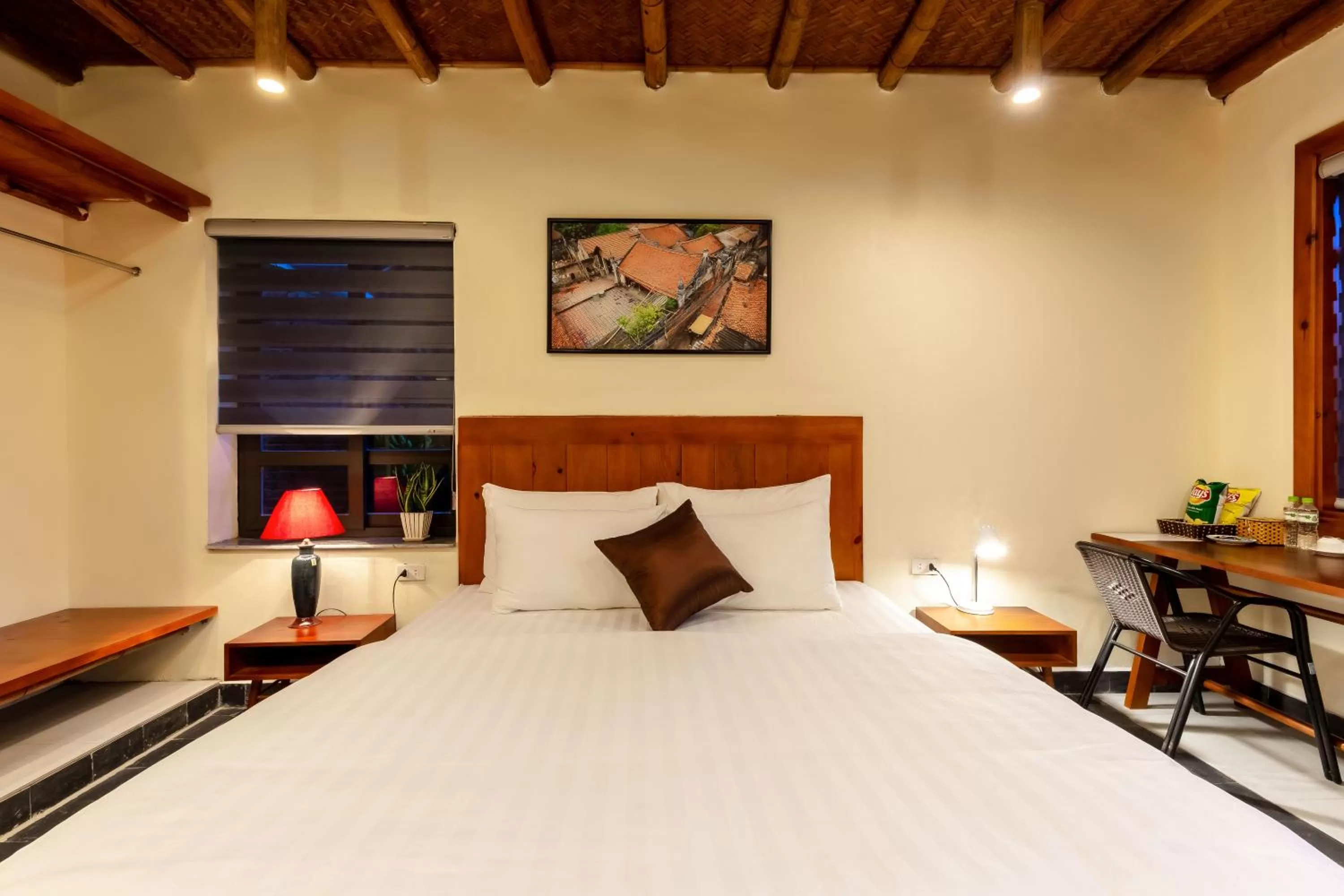 Bed in Tam Coc Banana Bungalow