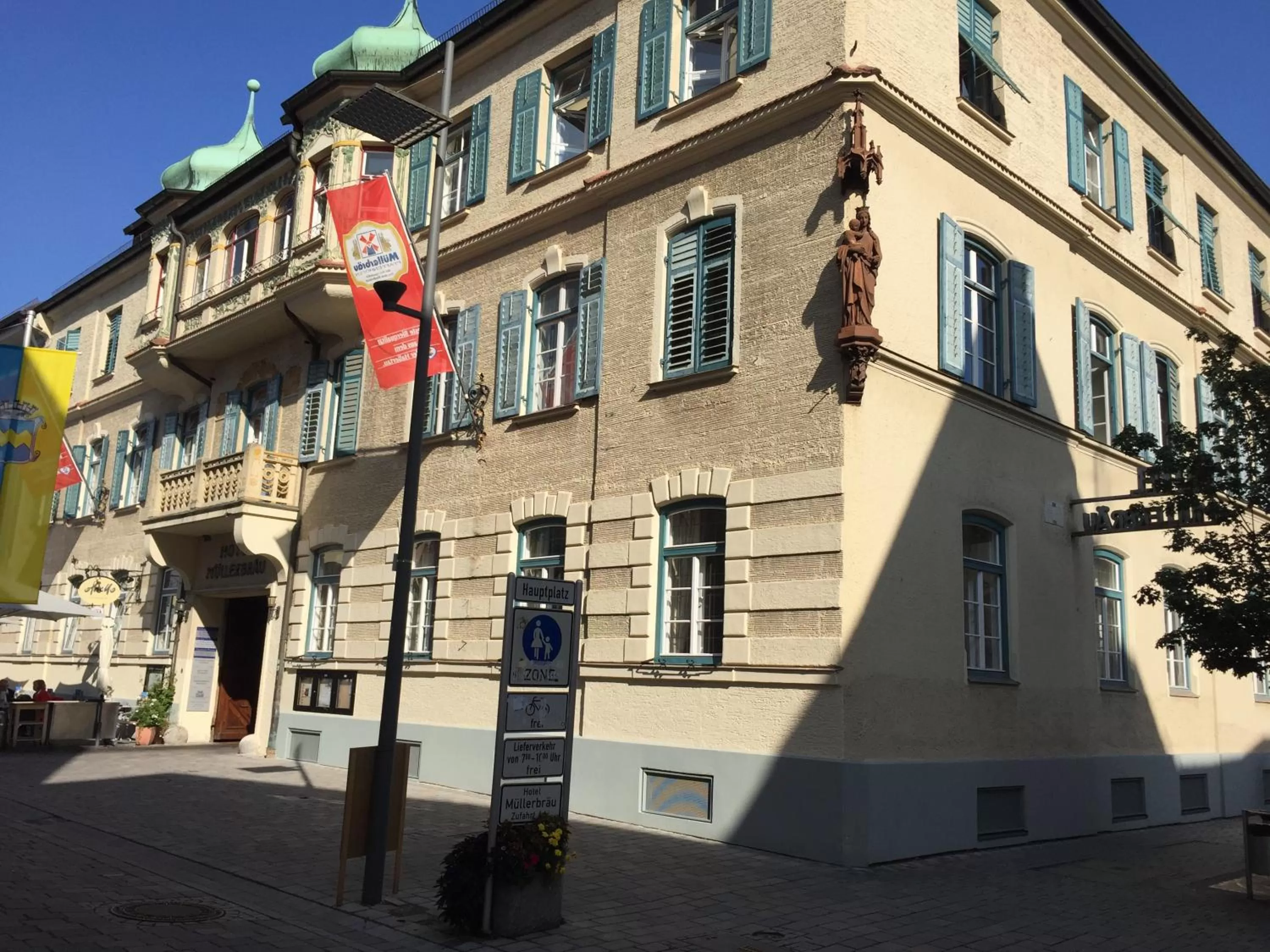 Property building in Hotel Müllerbräu