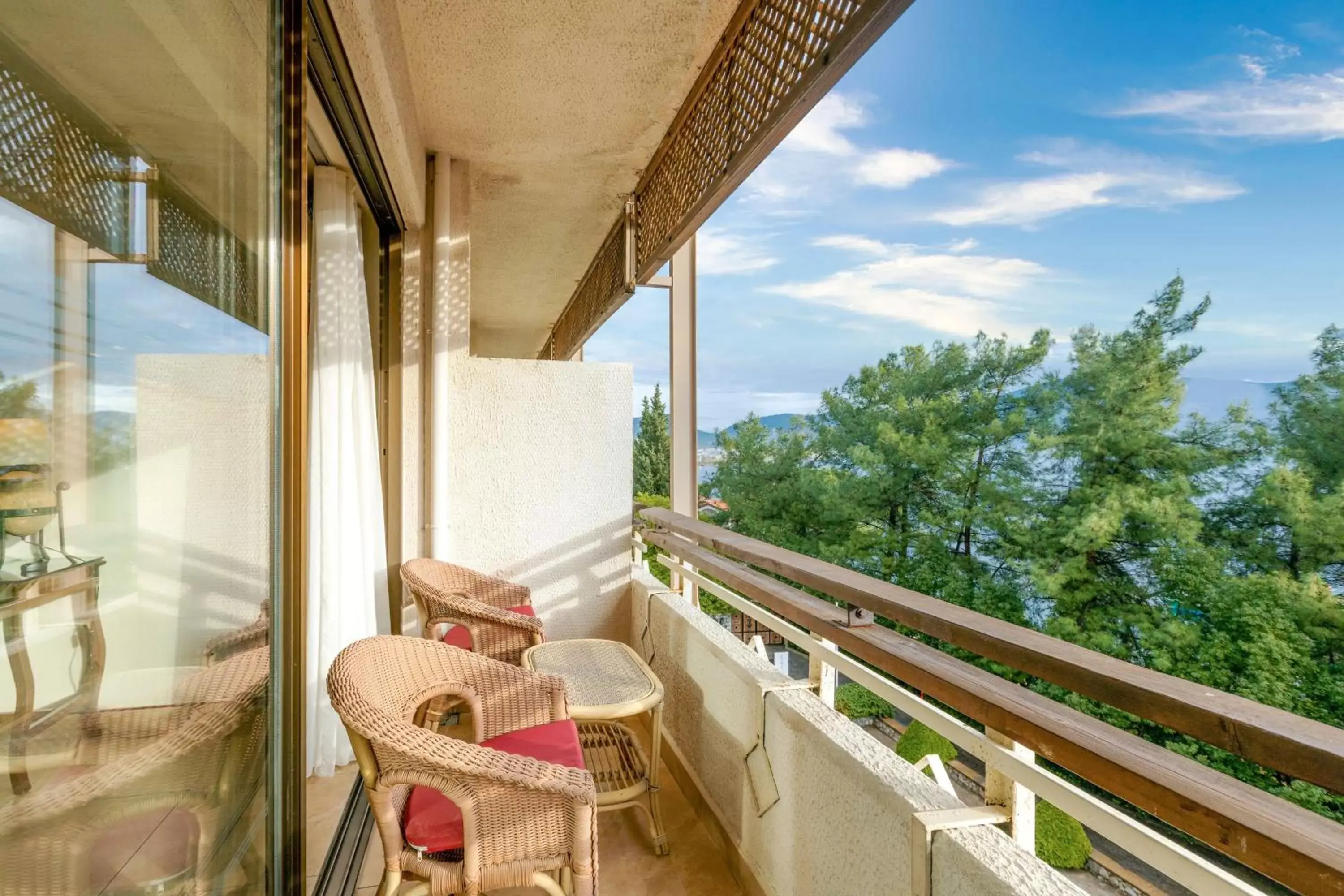 View (from property/room), Balcony/Terrace in Labranda Mares Marmaris Hotel