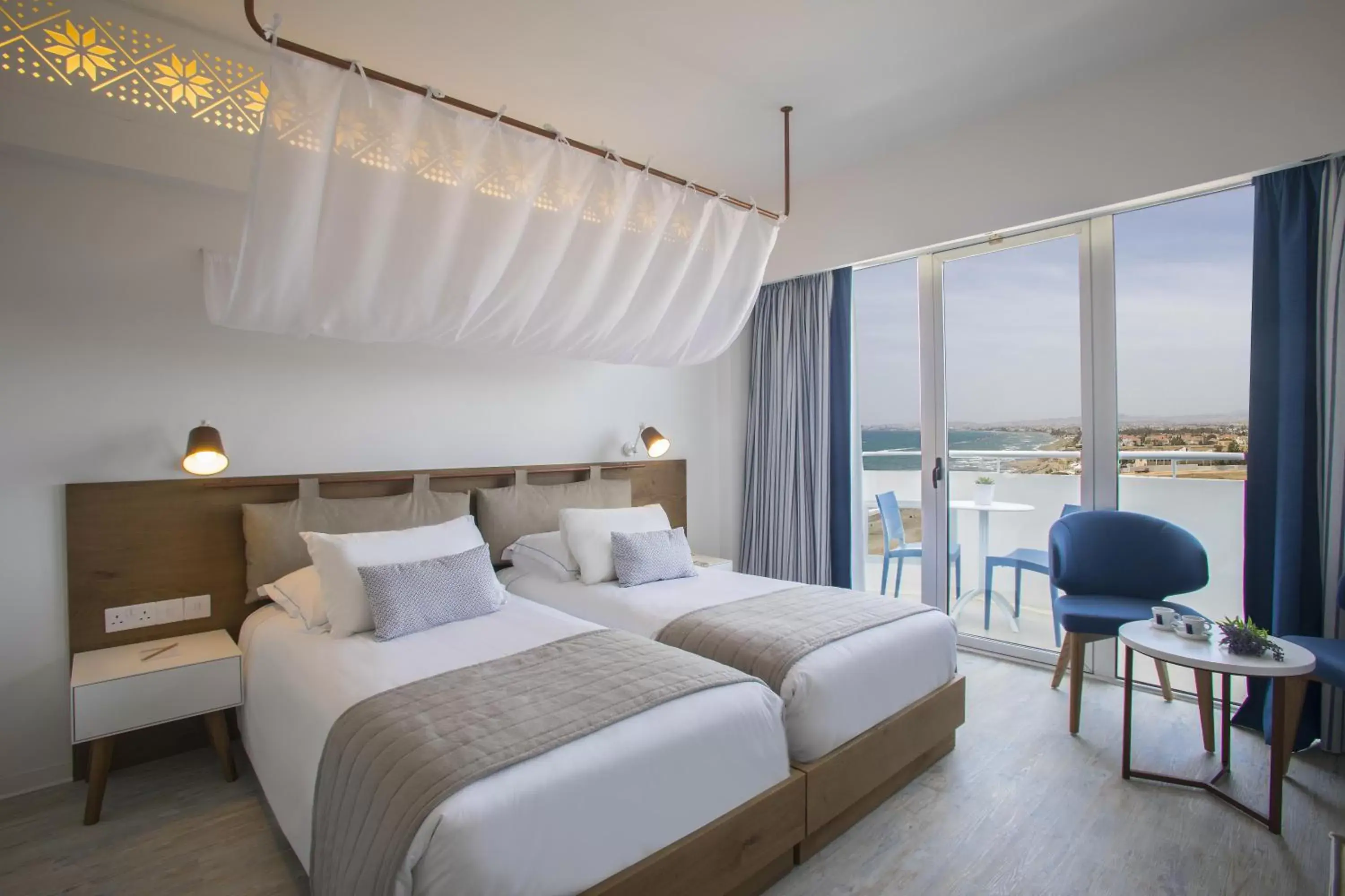 Bedroom, Bed in Lordos Beach Hotel & Spa