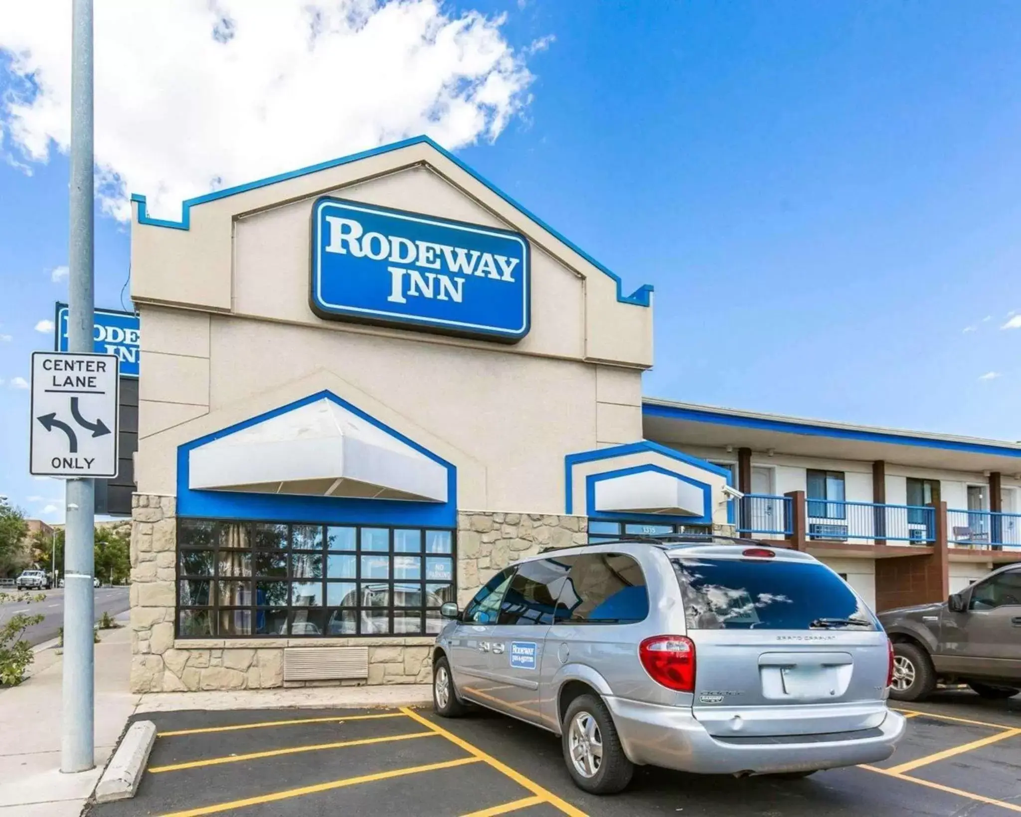 Property Building in Rodeway Inn Billings Logan Intl Airport, Near St. Vincent Hospital